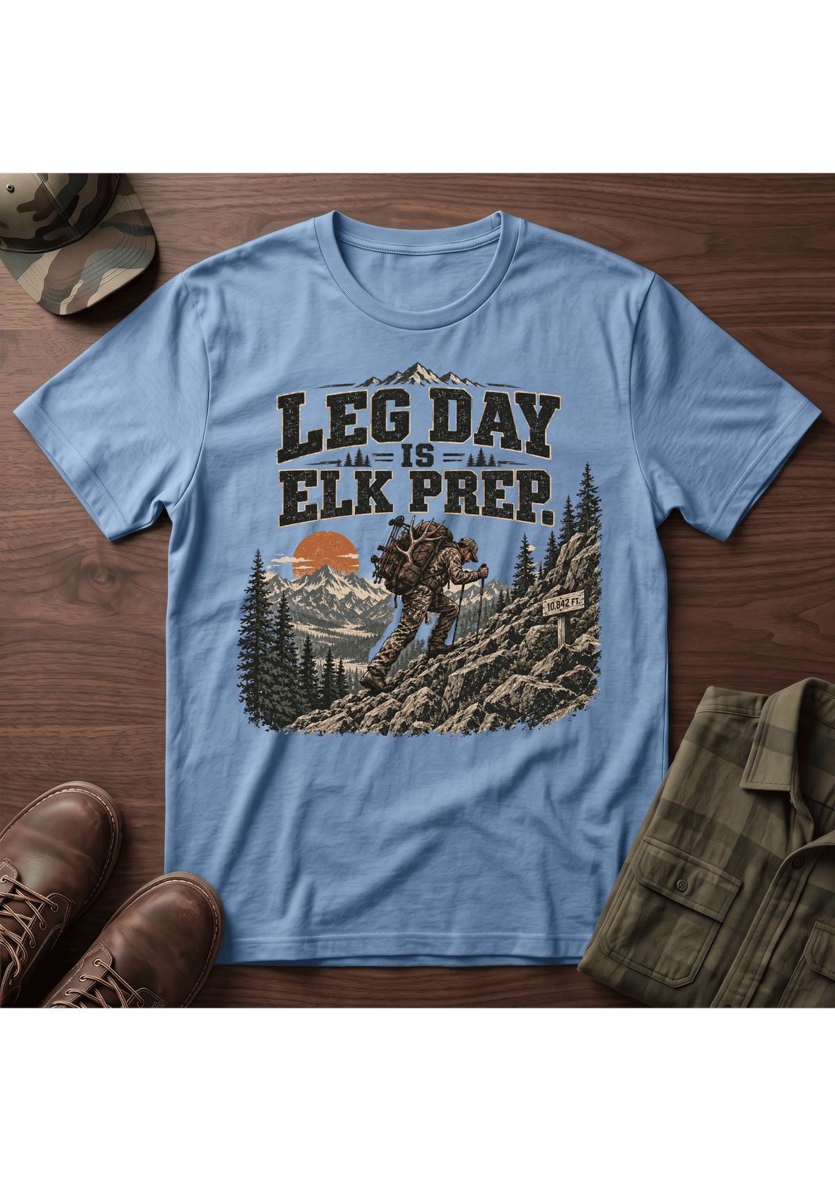 Leg Day Elk T-SHIRT