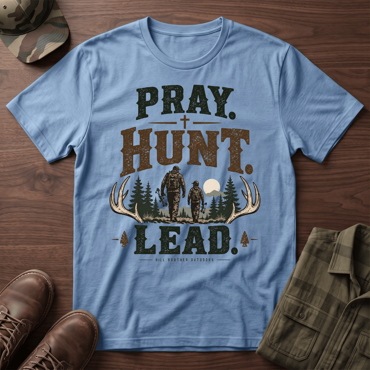 Pray Hunt Lead T-Shirt