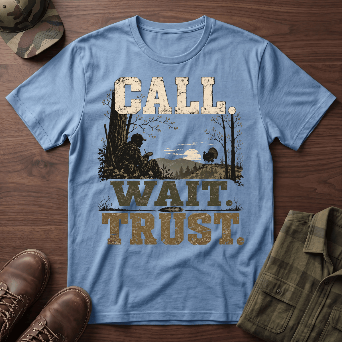 Call Wait Trust T-Shirt