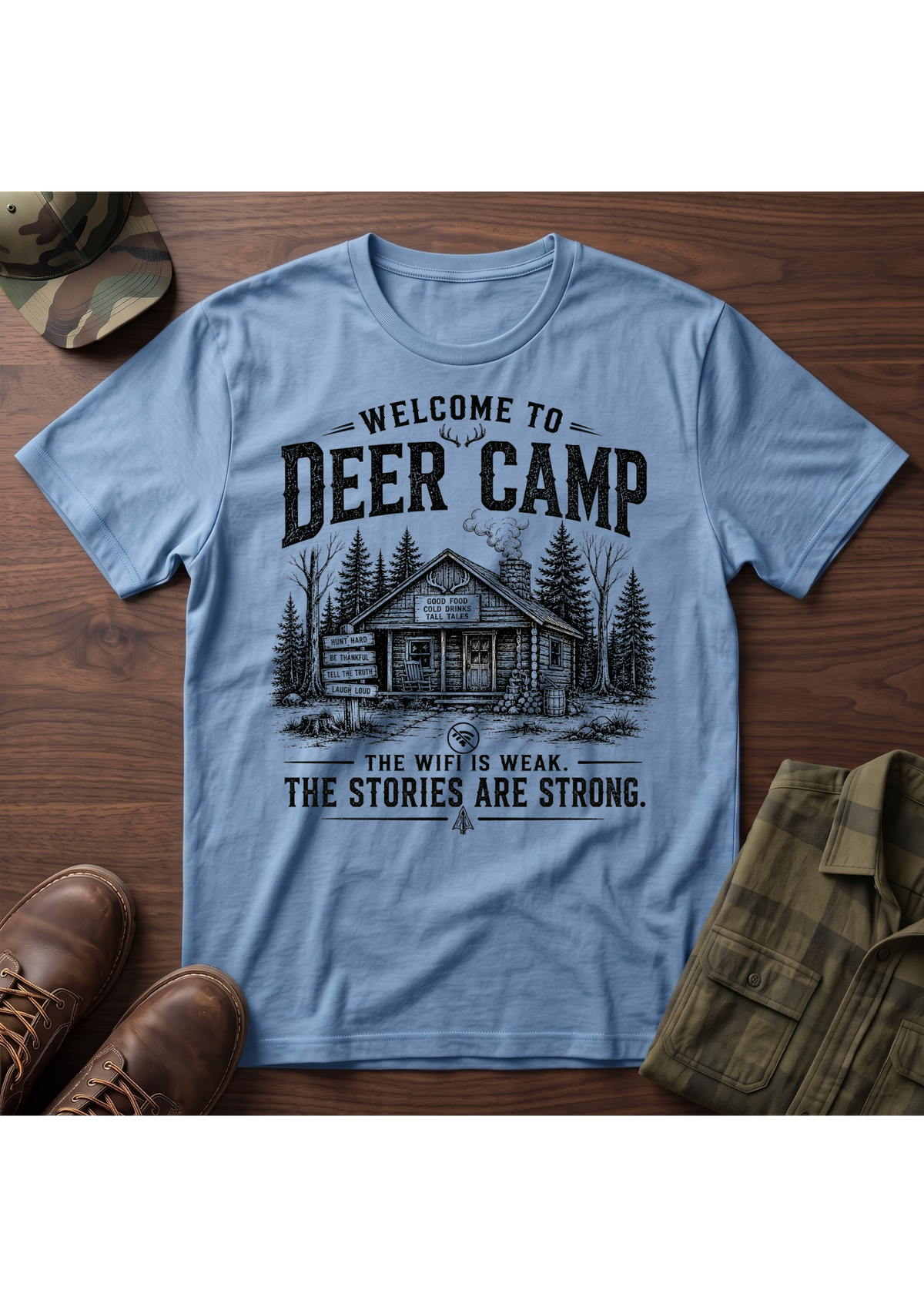 Deer Camp Welcome T-SHIRT