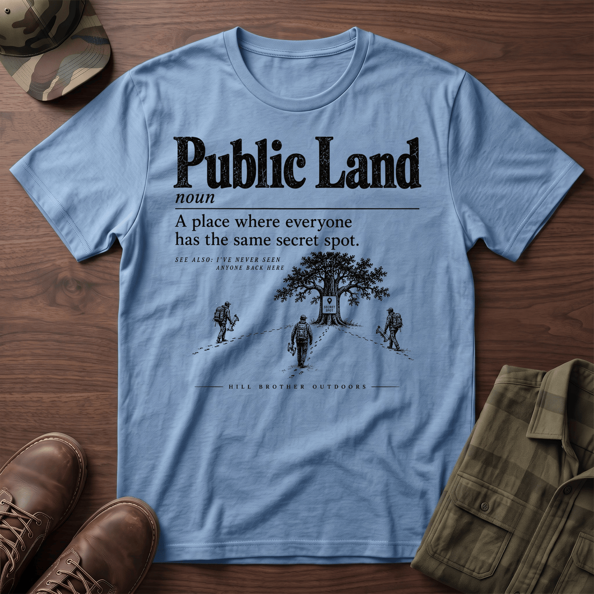 Public Land Definition T-Shirt