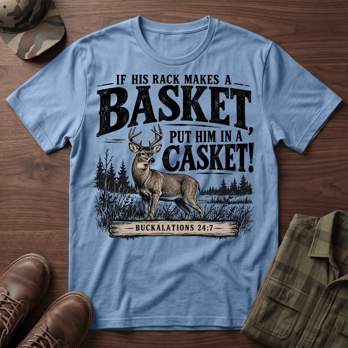 Basket Rack Casket T-Shirt