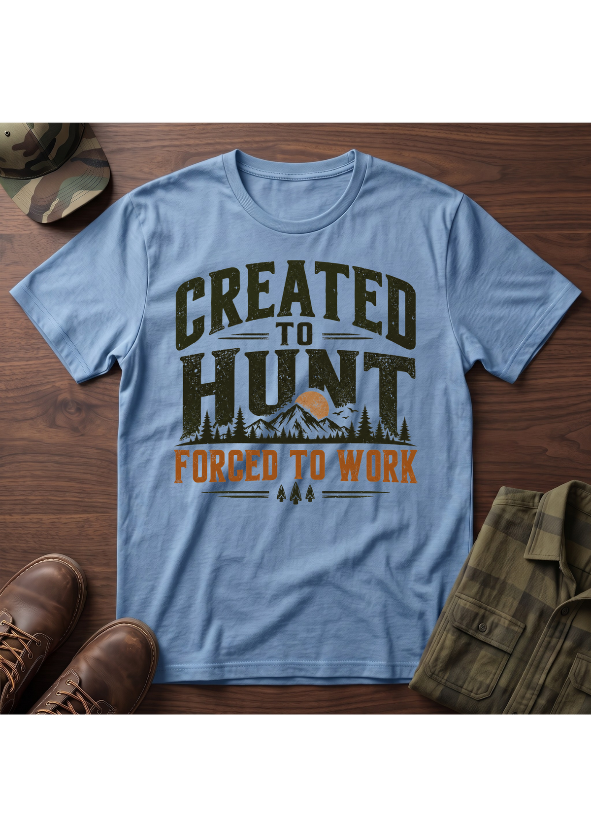 Hunting VS Work T-Shirt