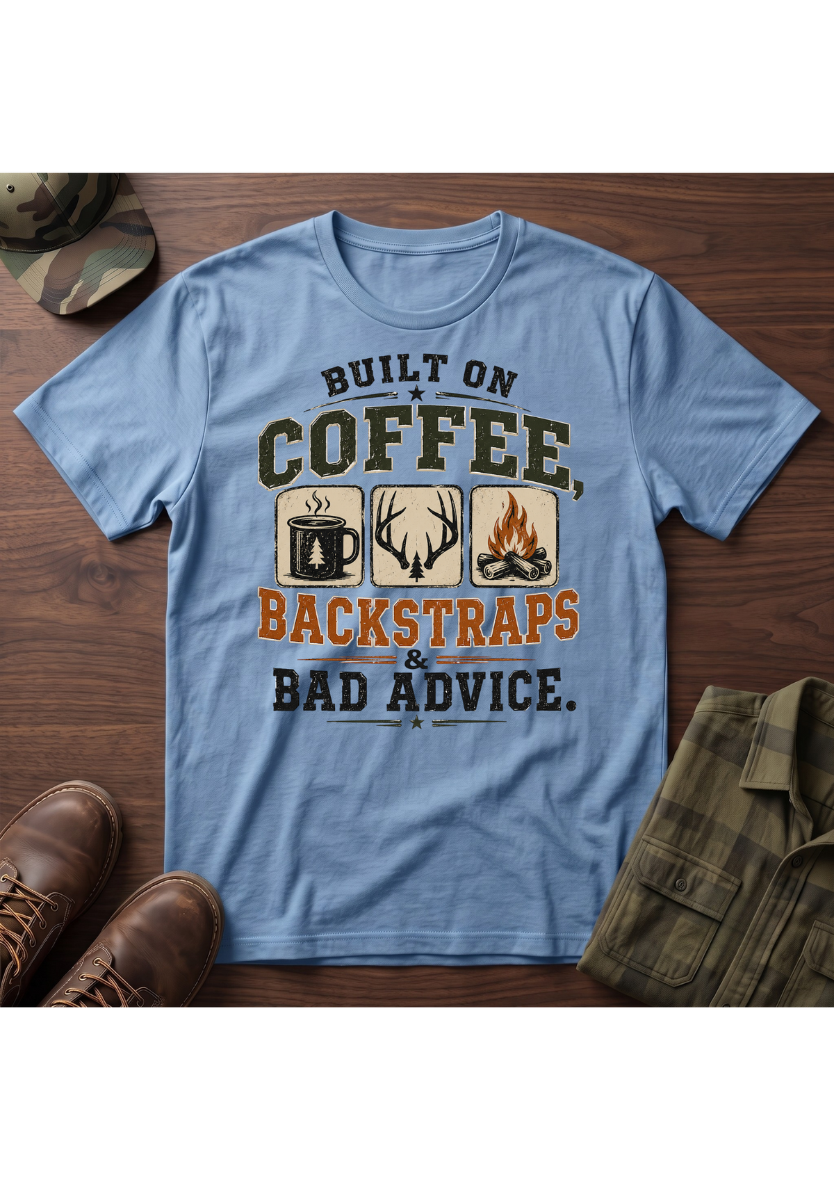 Coffee & Backstraps T-Shirt