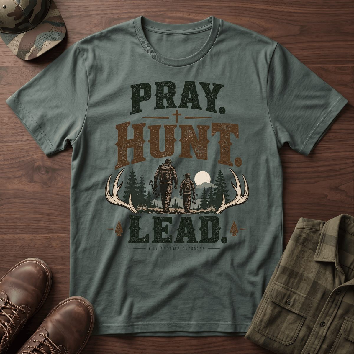 Pray Hunt Lead T-Shirt