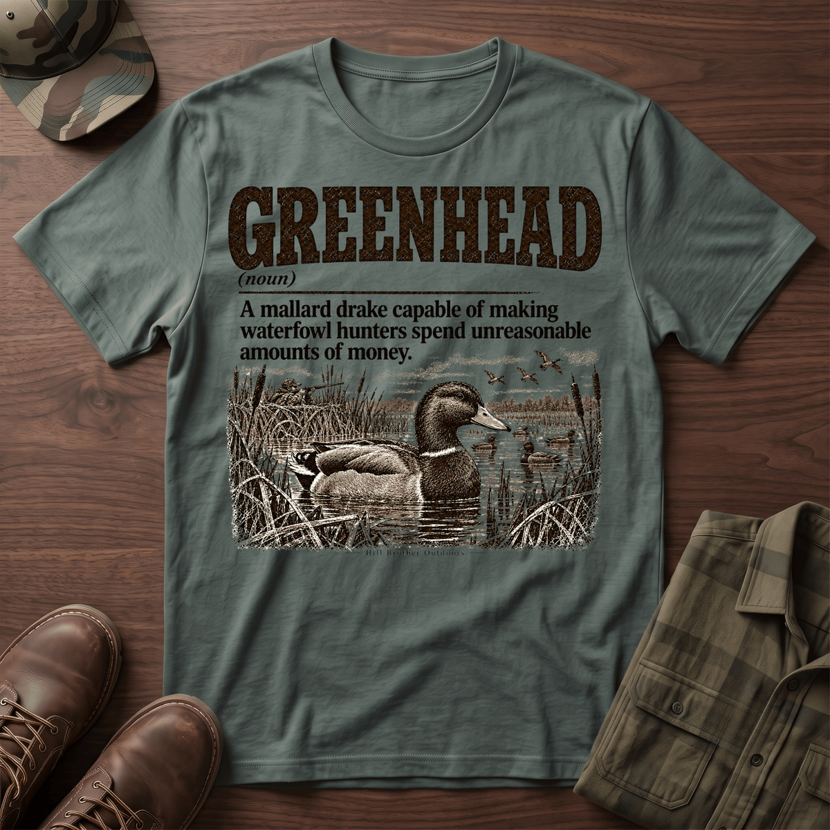 Greenhead Definition T-Shirt
