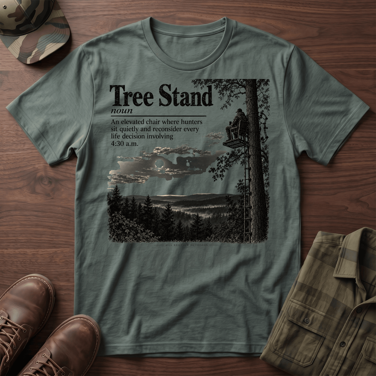 Tree Stand Definition T-Shirt
