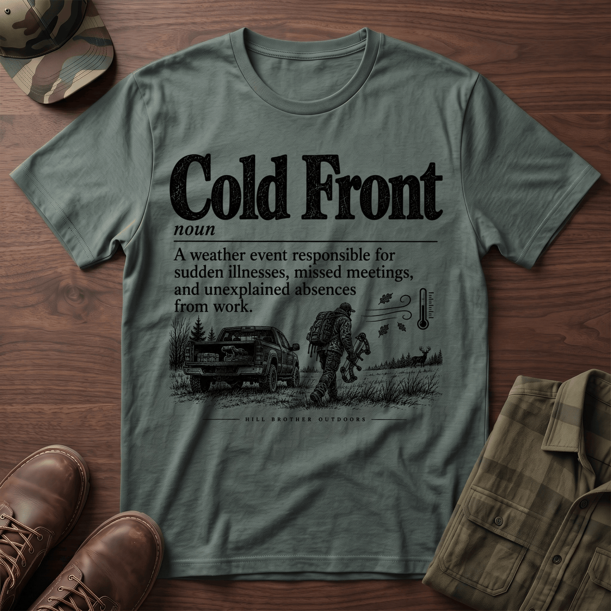 Cold Front Definition T-Shirt