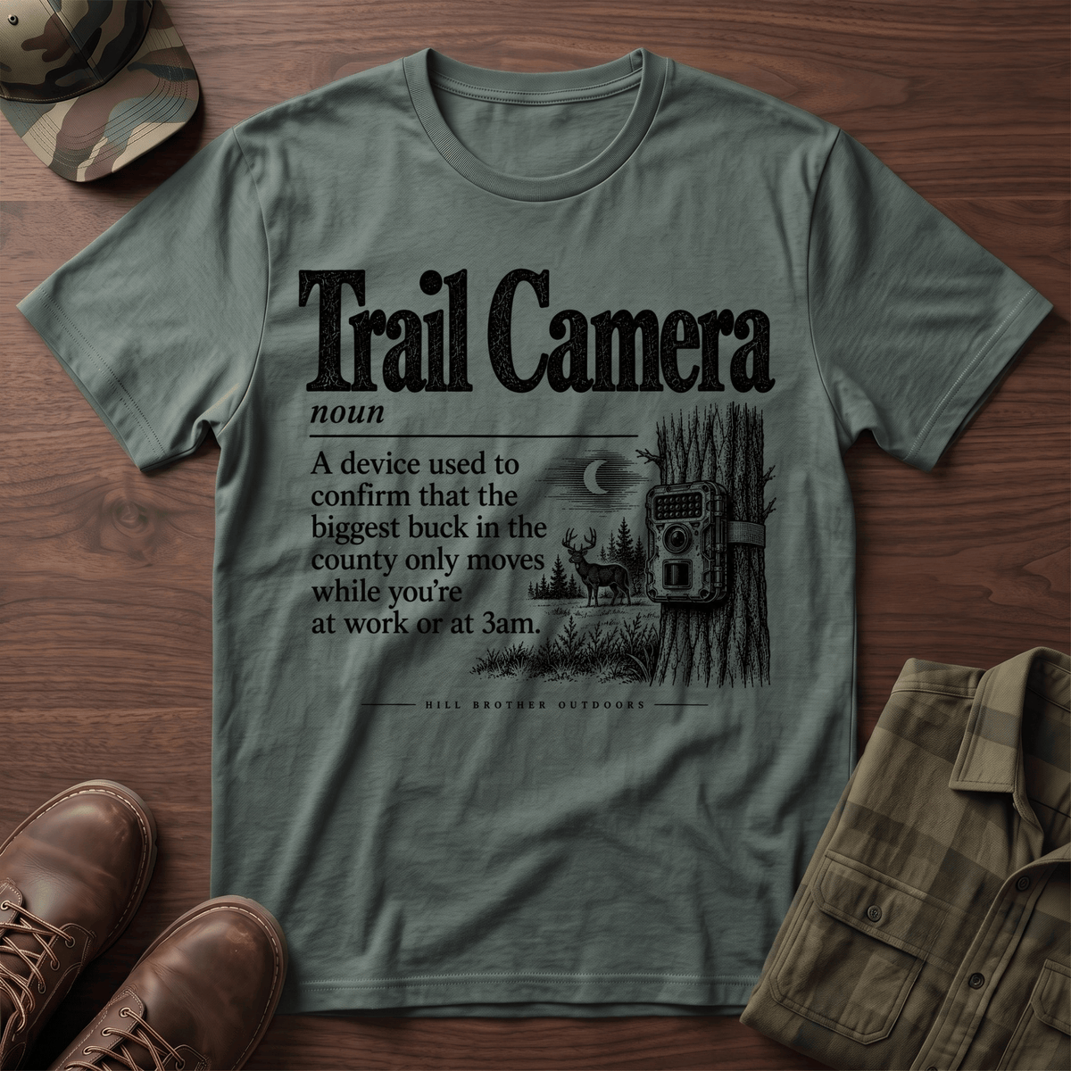 Trail Camera Definition T-Shirt