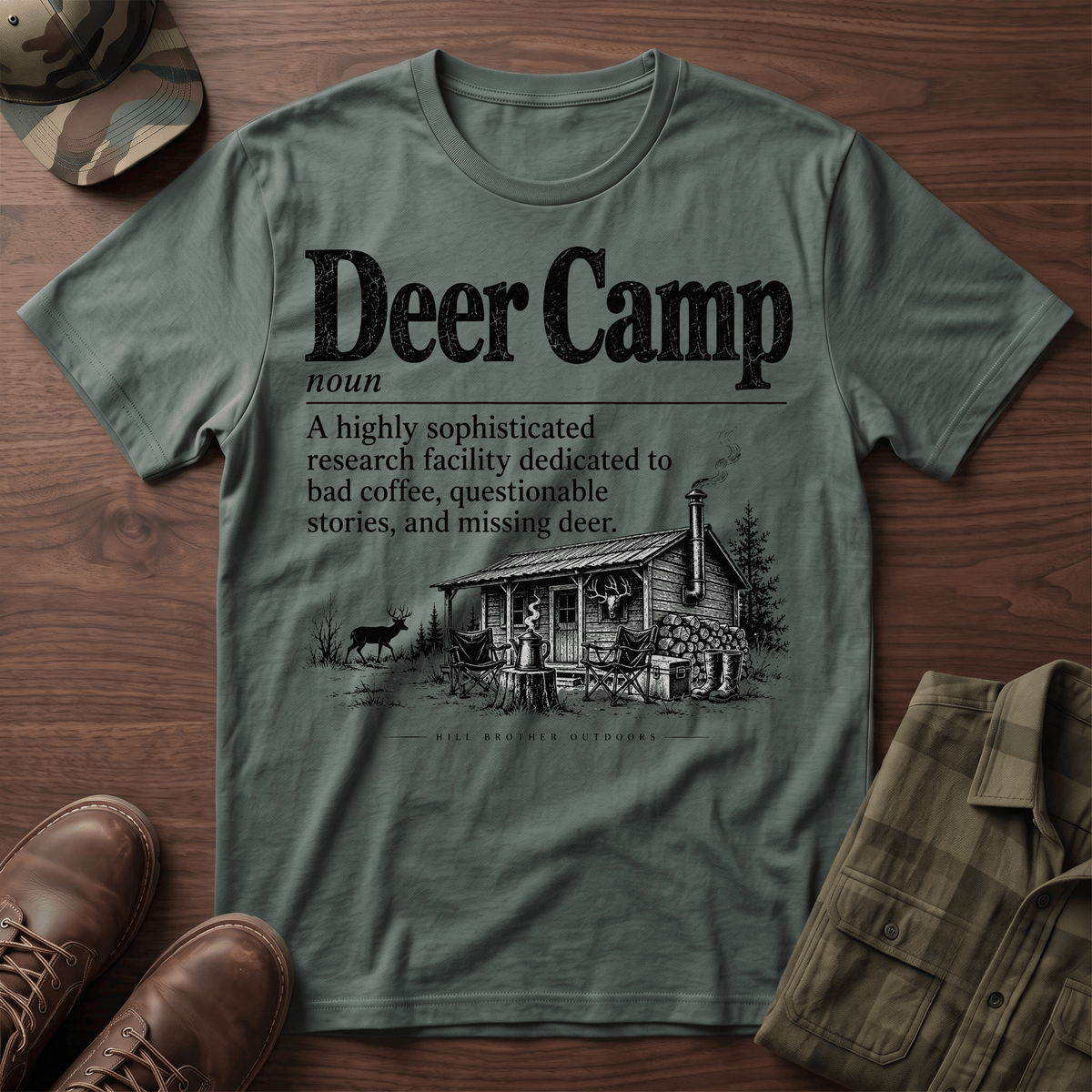 Deer Camp Definition T-Shirt