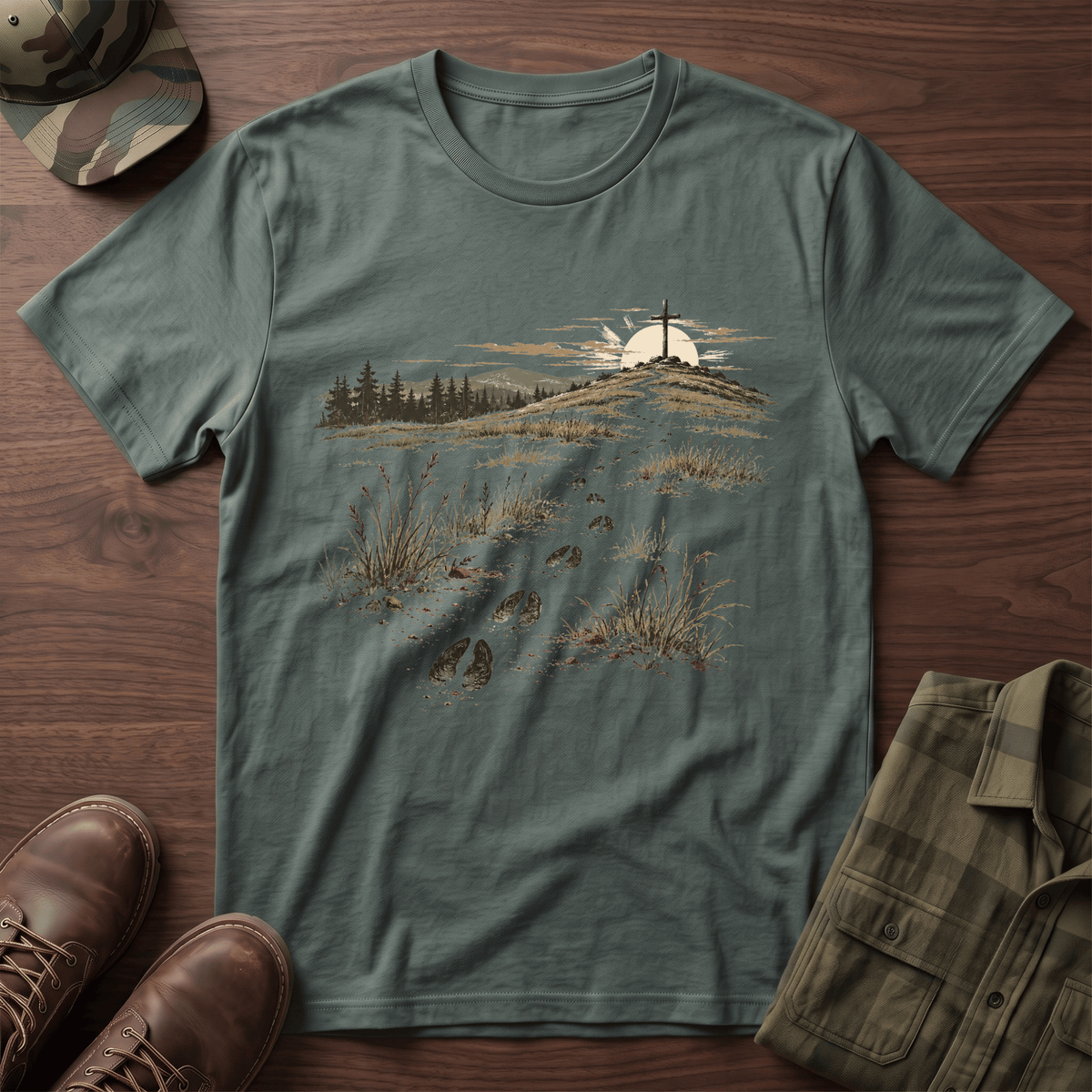 Deer Trail Cross T-Shirt