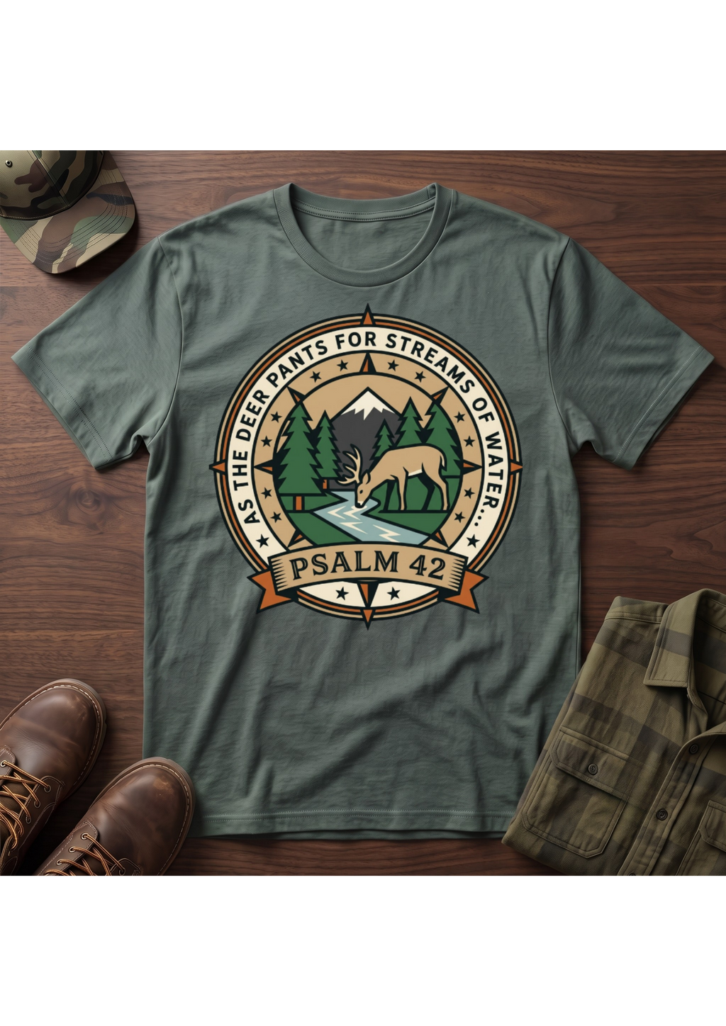 Psalm 42 Badge T-Shirt