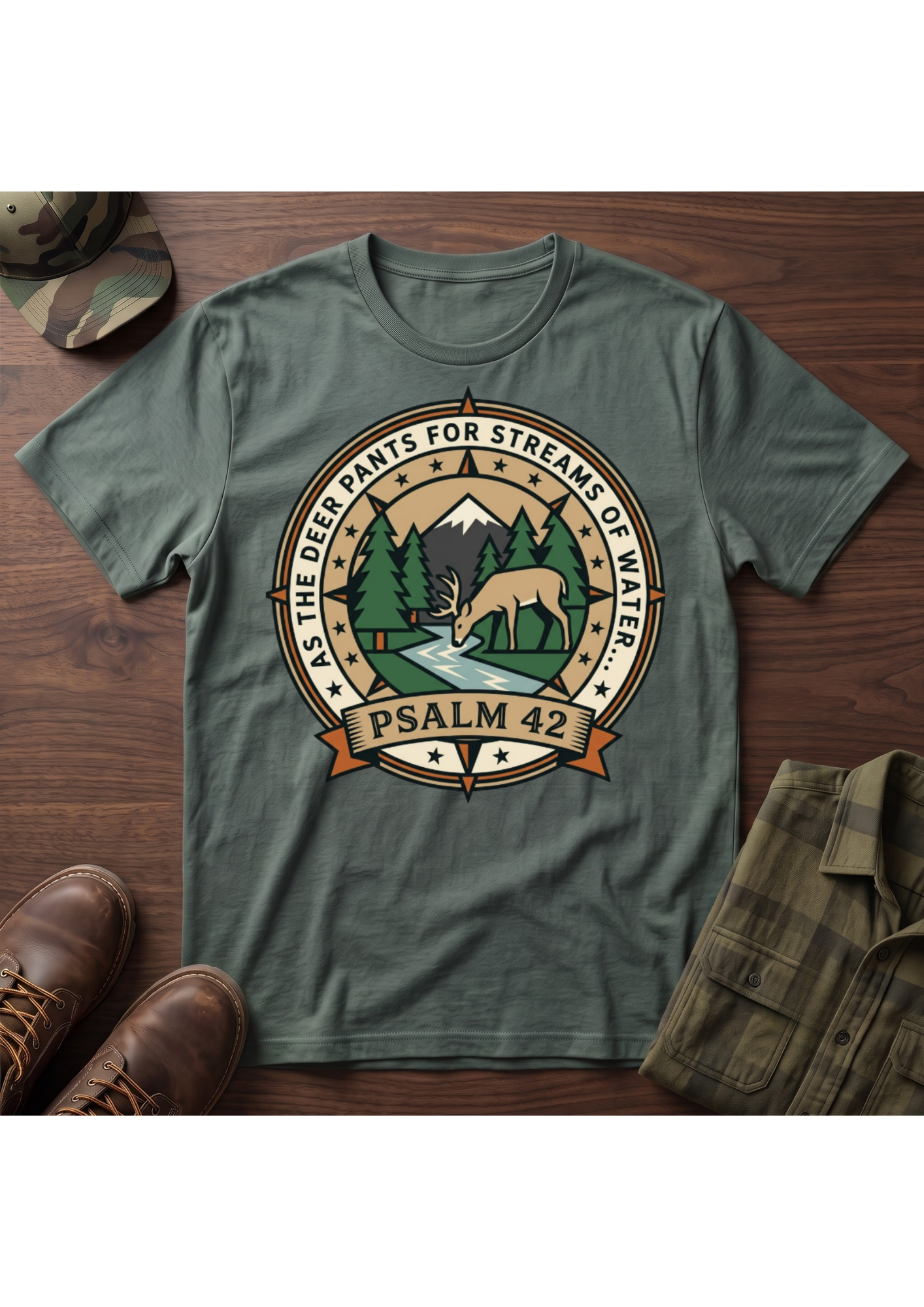Psalm 42 Badge T-Shirt