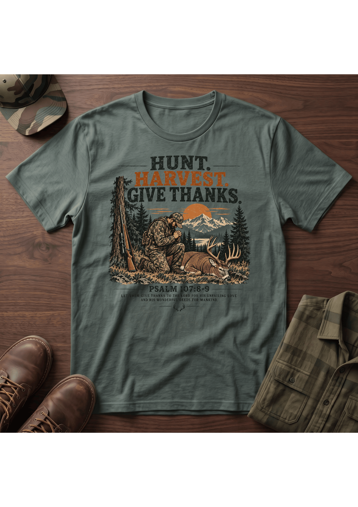 Thankful Hunter T-SHIRT