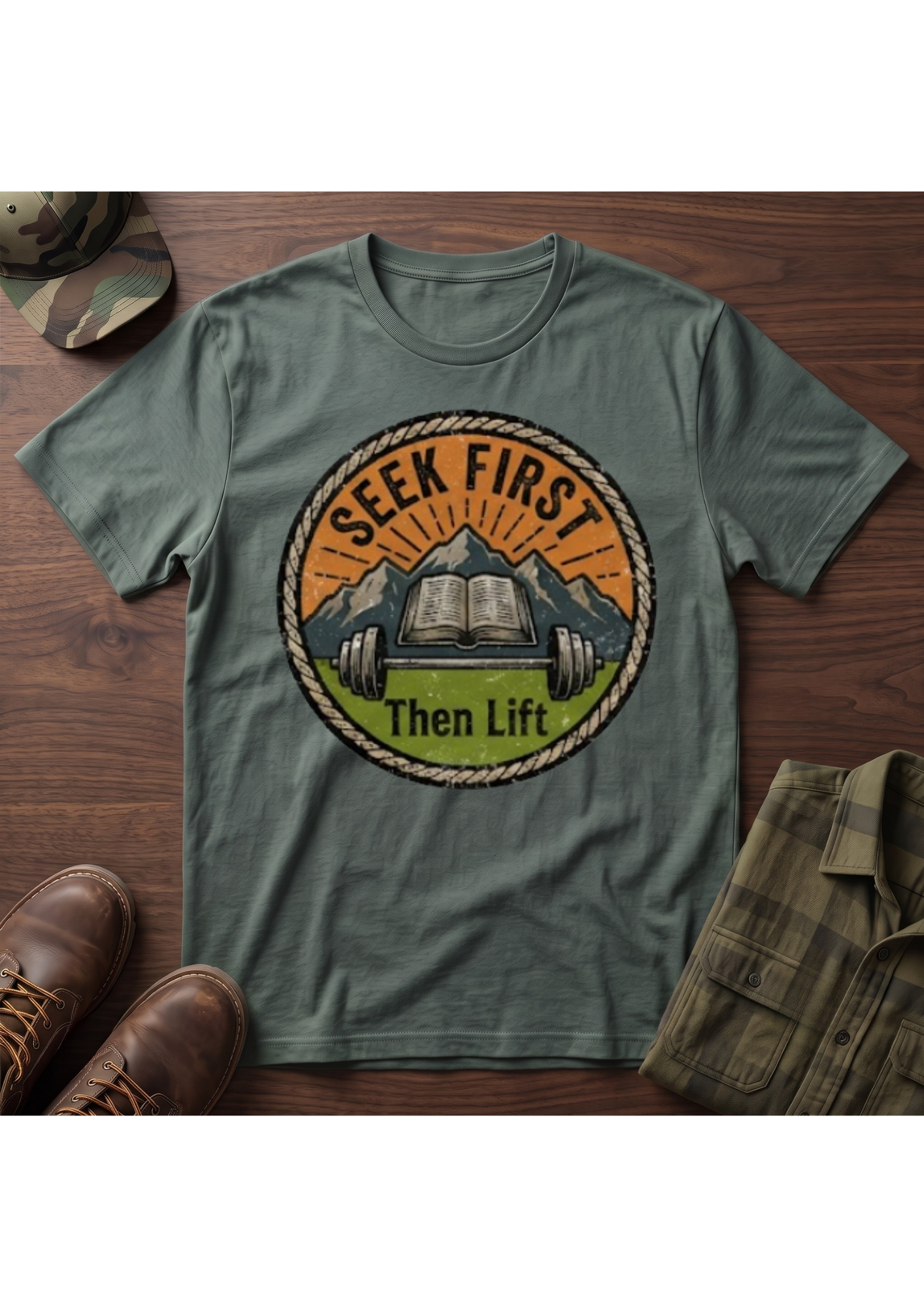 Seek First, Lift T-Shirt