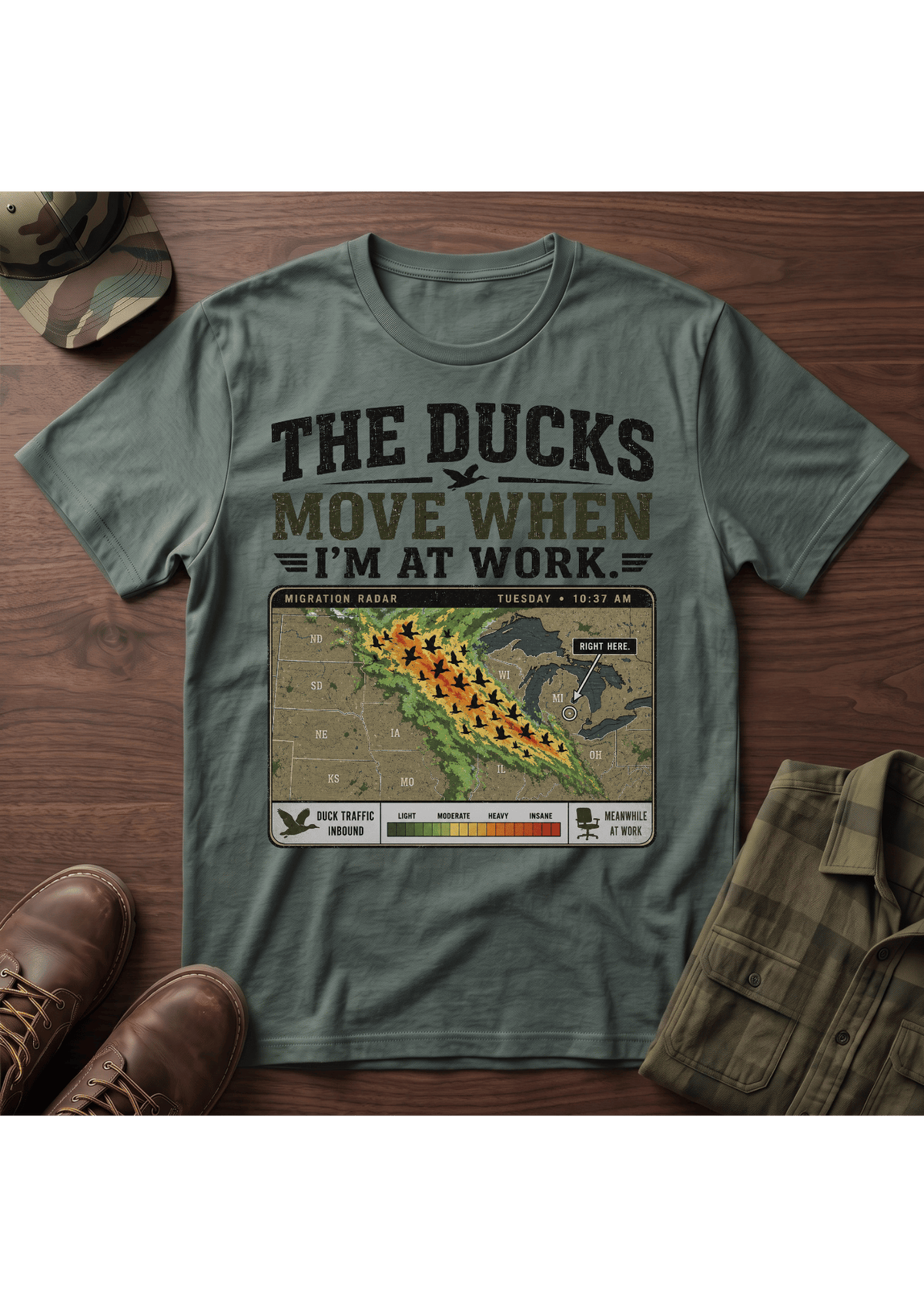 Duck Work Excuse T-SHIRT
