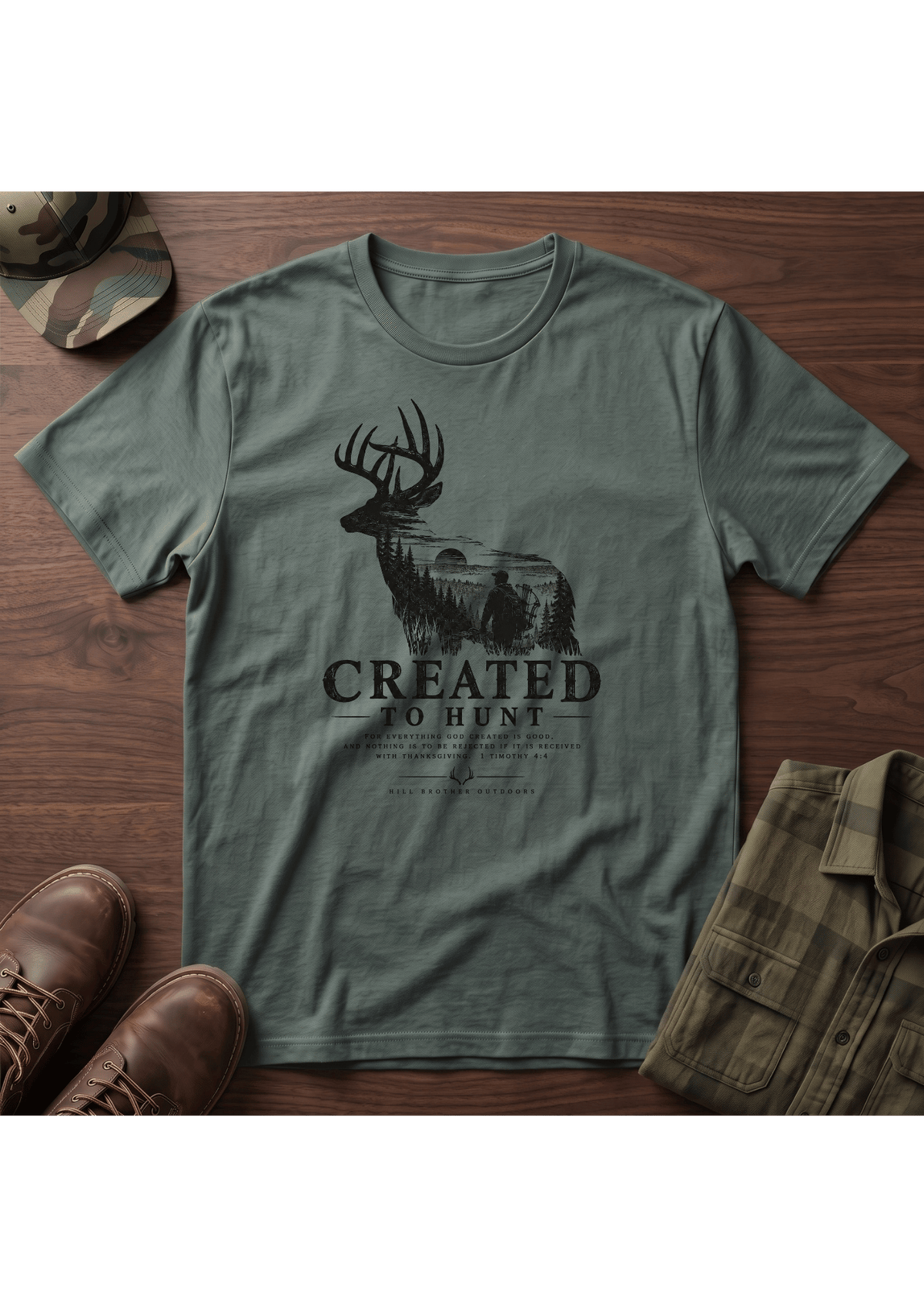 Created to Hunt T-SHIRT