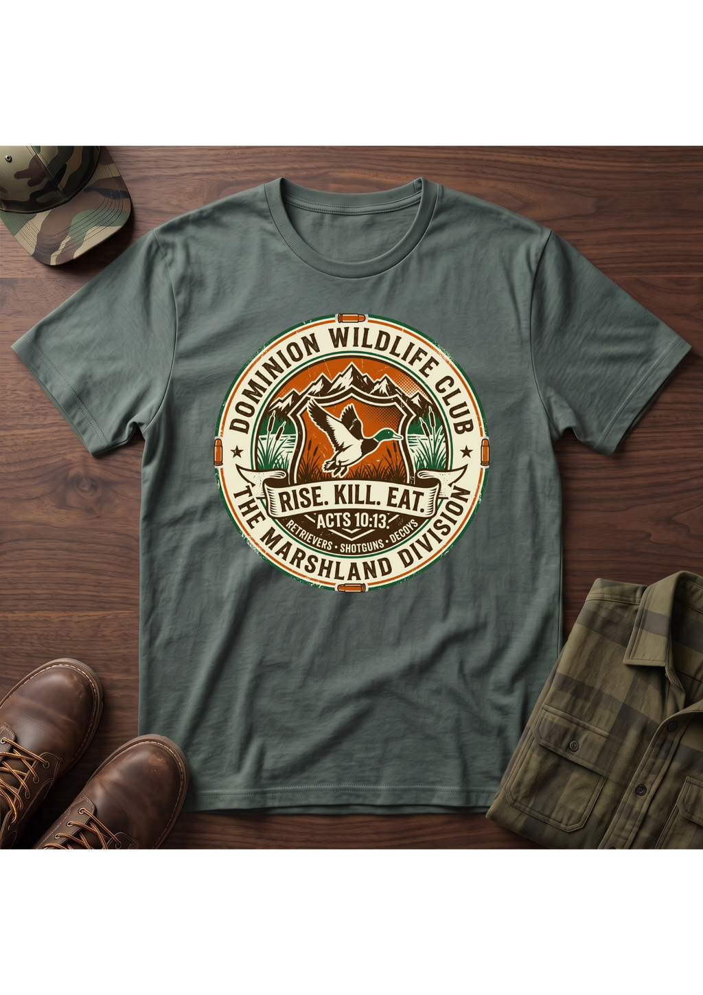 RKE Waterfowl Badge T-Shirt
