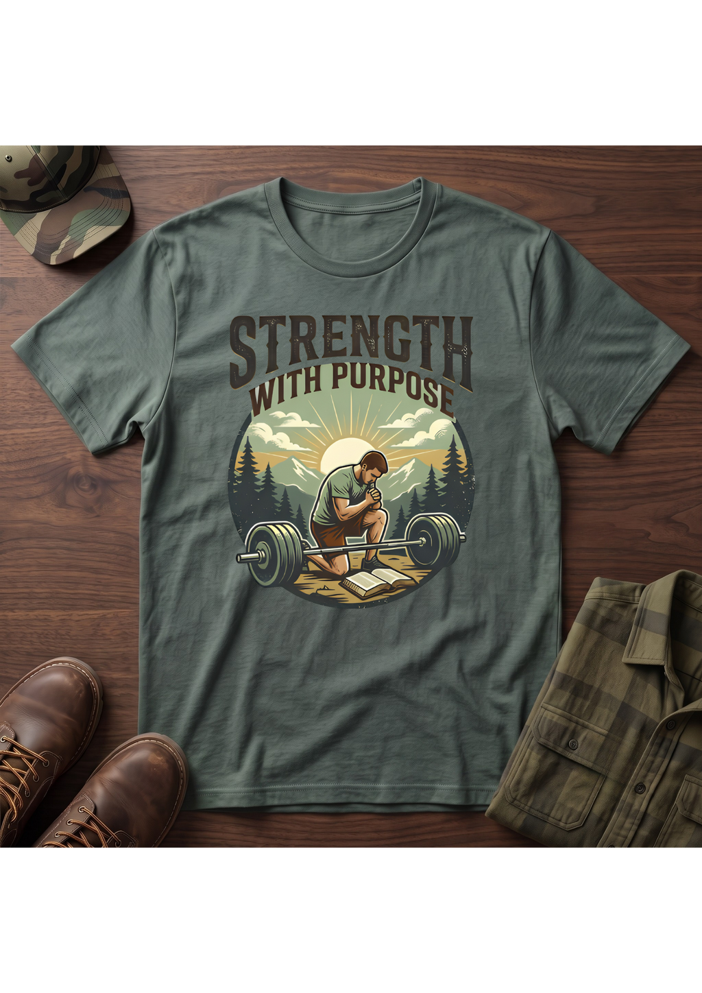Strength Purpose Prayer T-Shirt