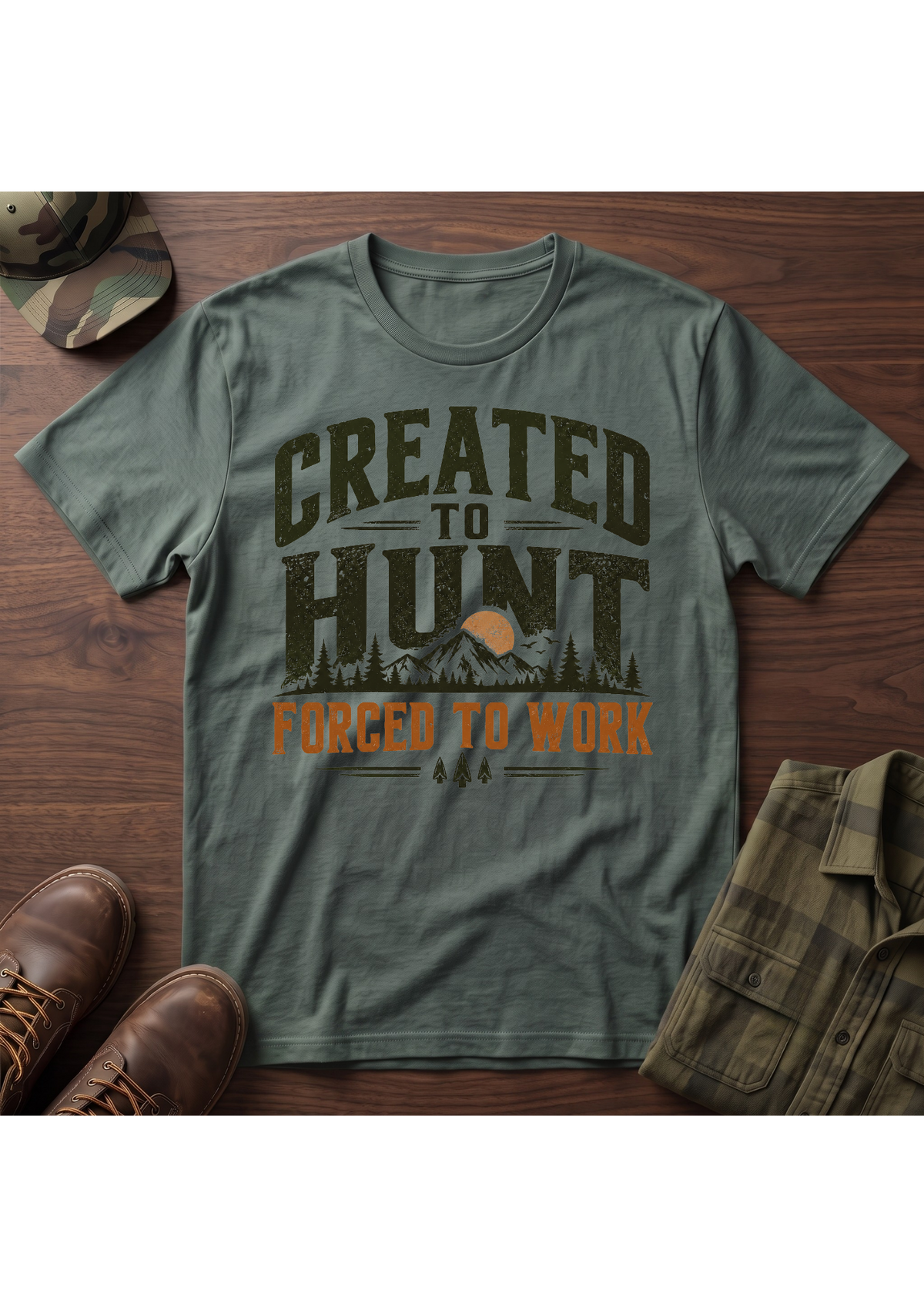 Hunting VS Work T-Shirt