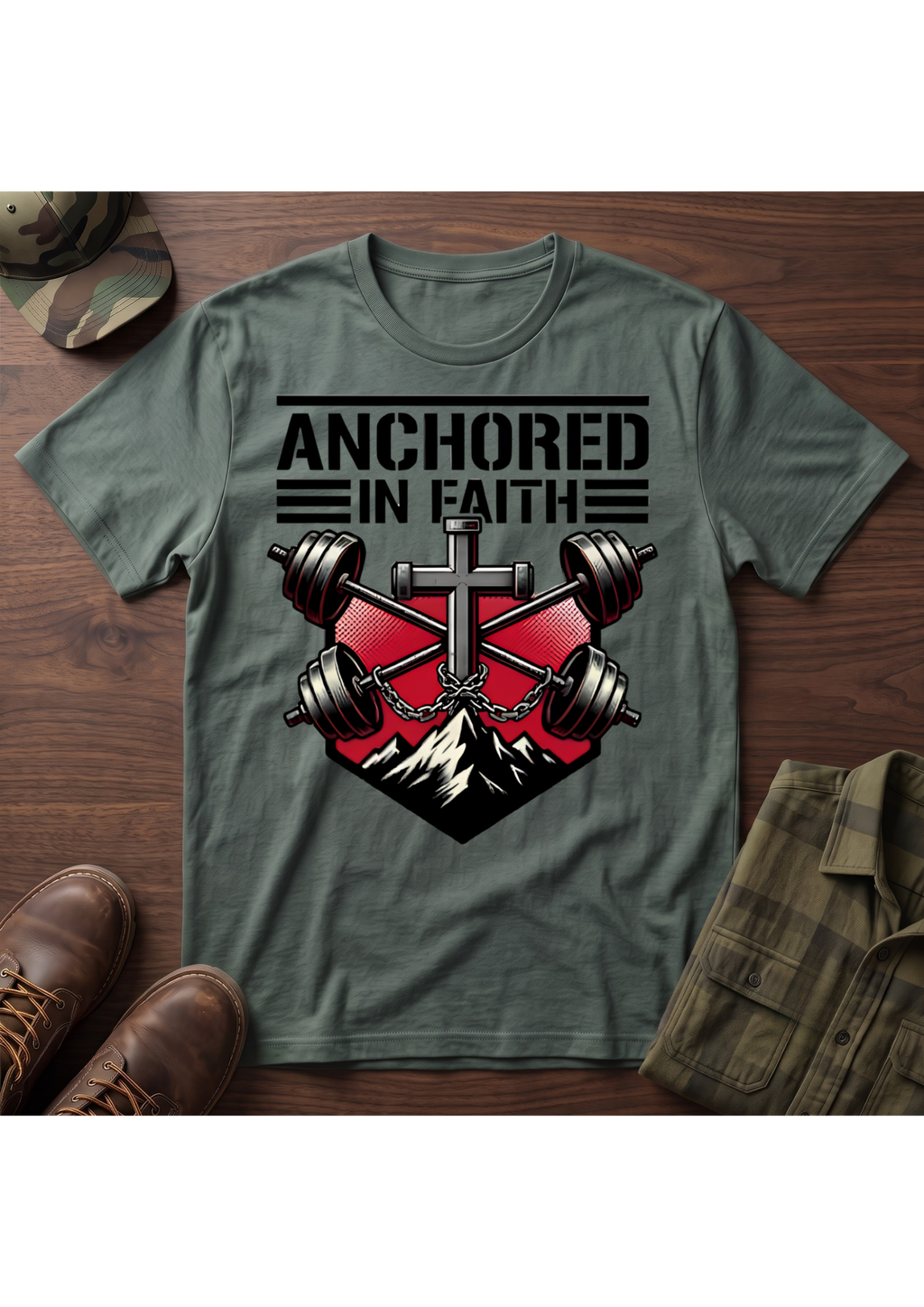 Anchored in Faith T-Shirt