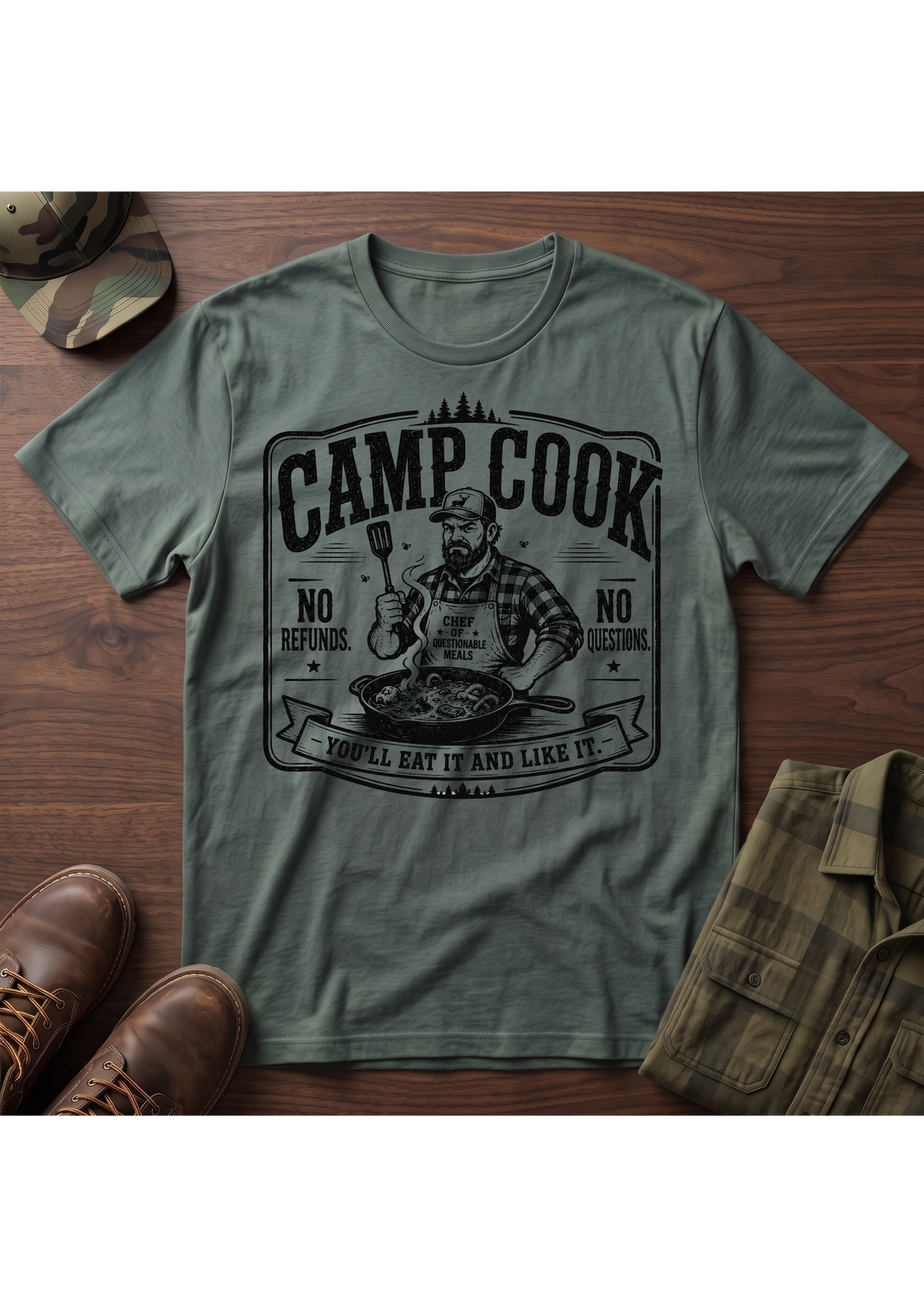 Camp Cook T-SHIRT