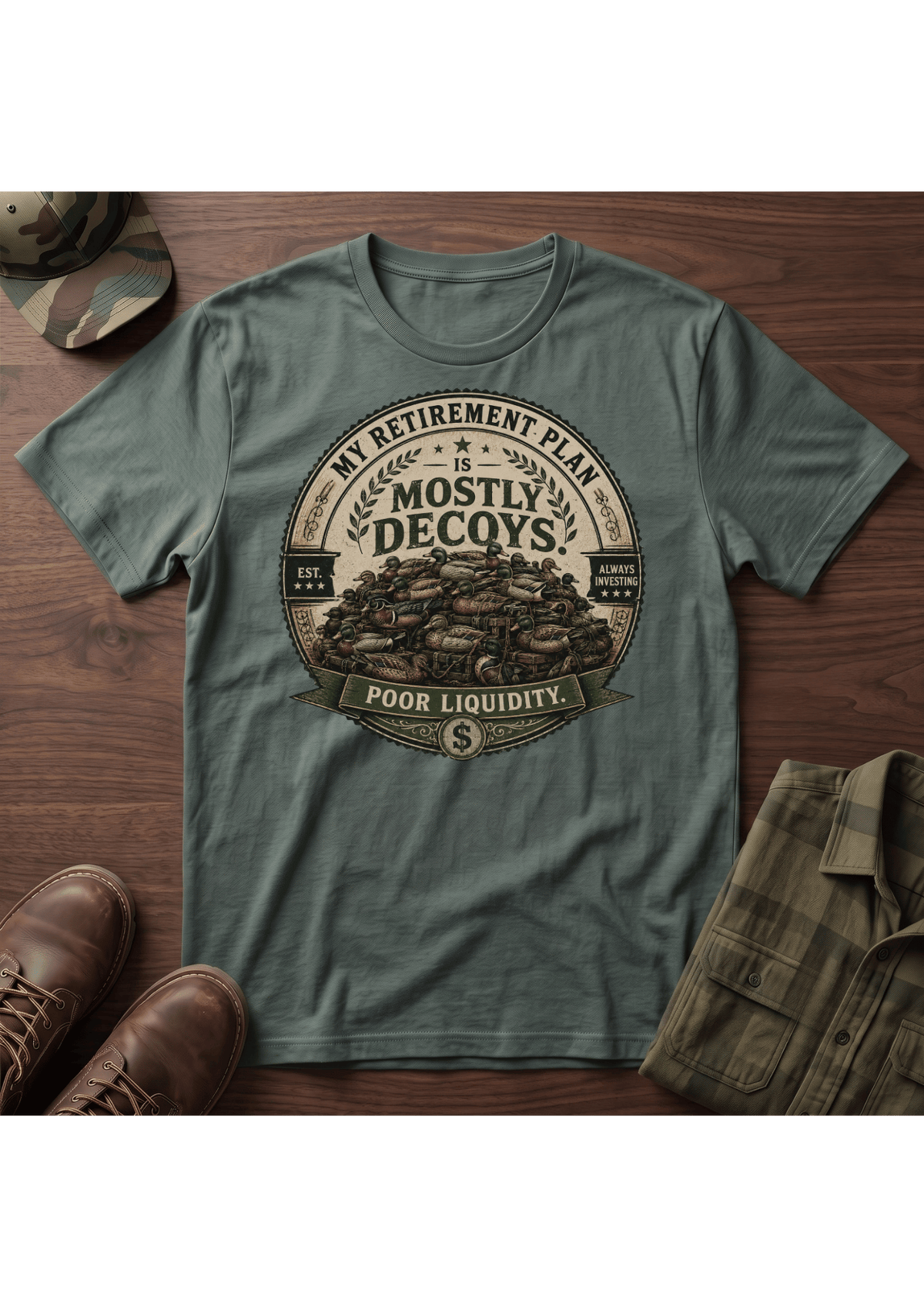 Decoy Retire T-SHIRT