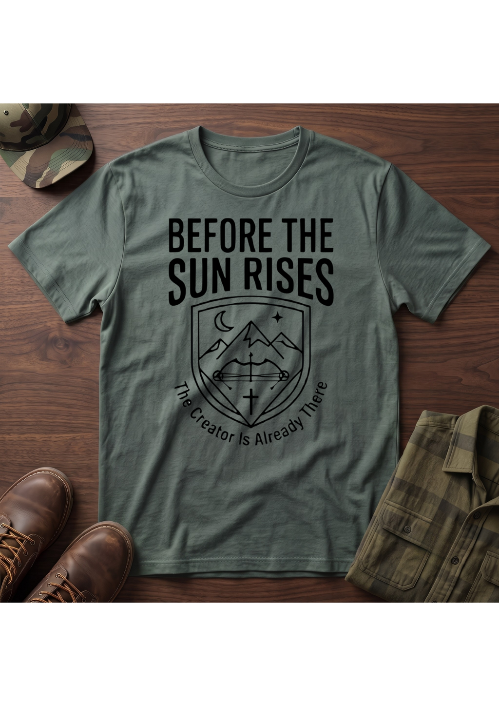 Before Sunrise Mountain T-Shirt
