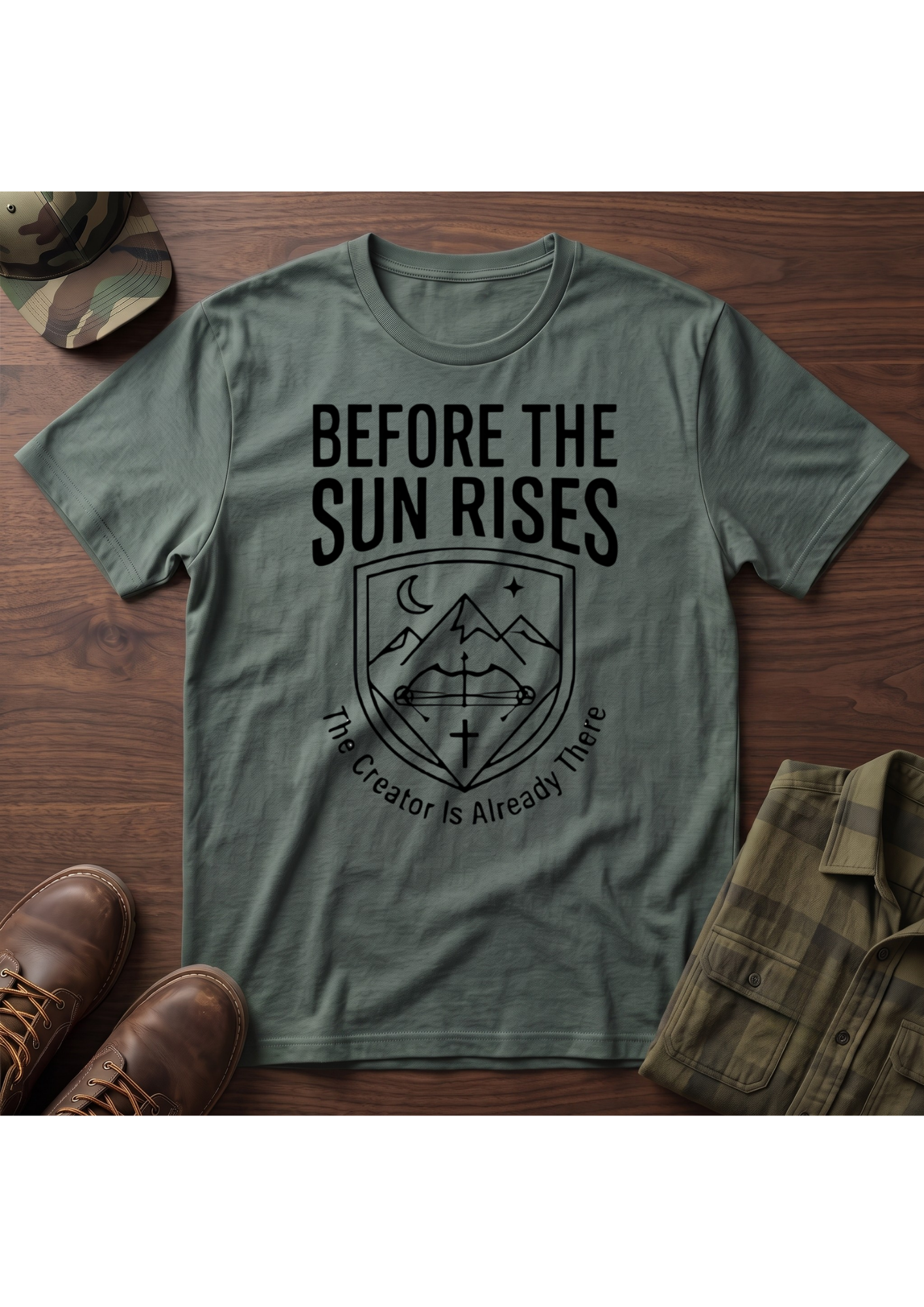 Before Sunrise Mountain T-Shirt