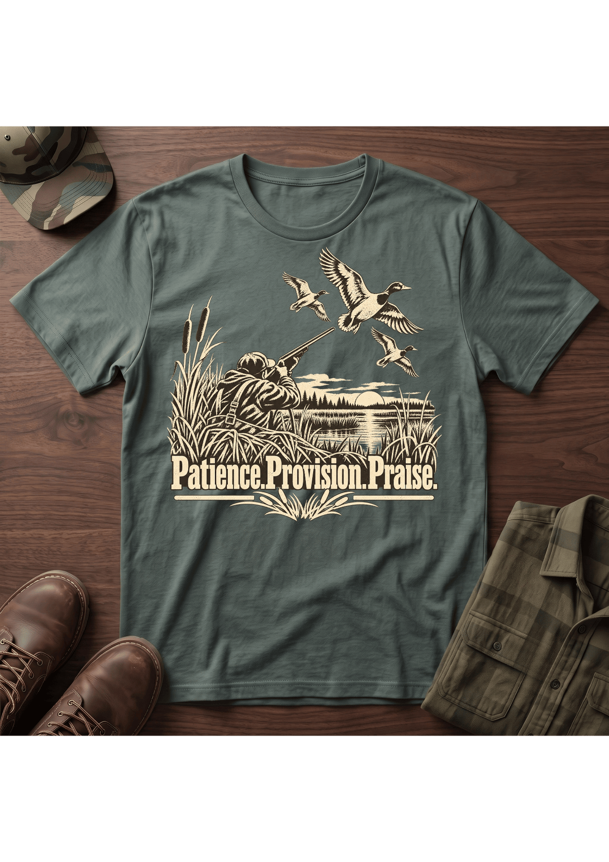 Waterfowl Hunting P3 T-SHIRT