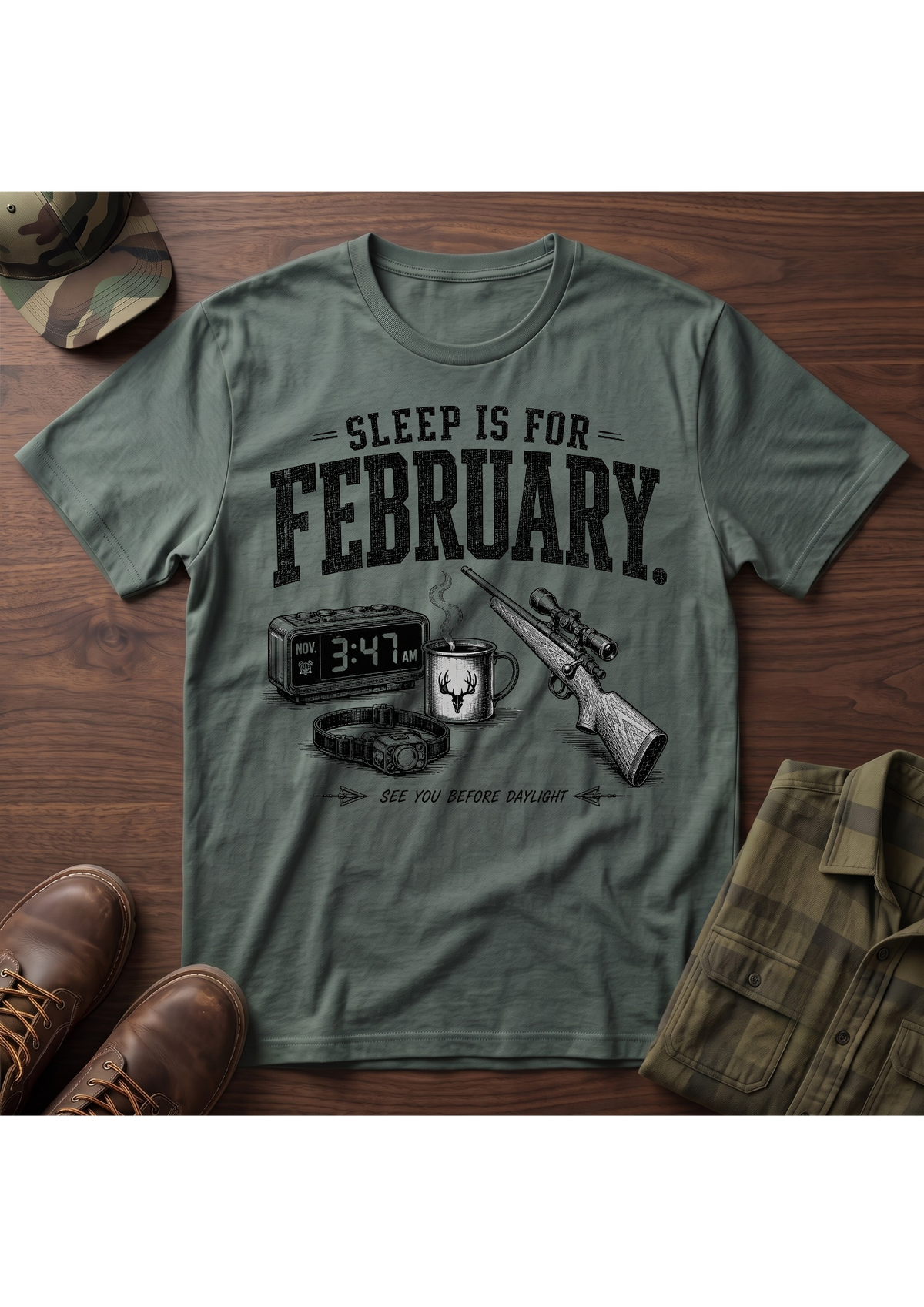 Sleep February T-SHIRT