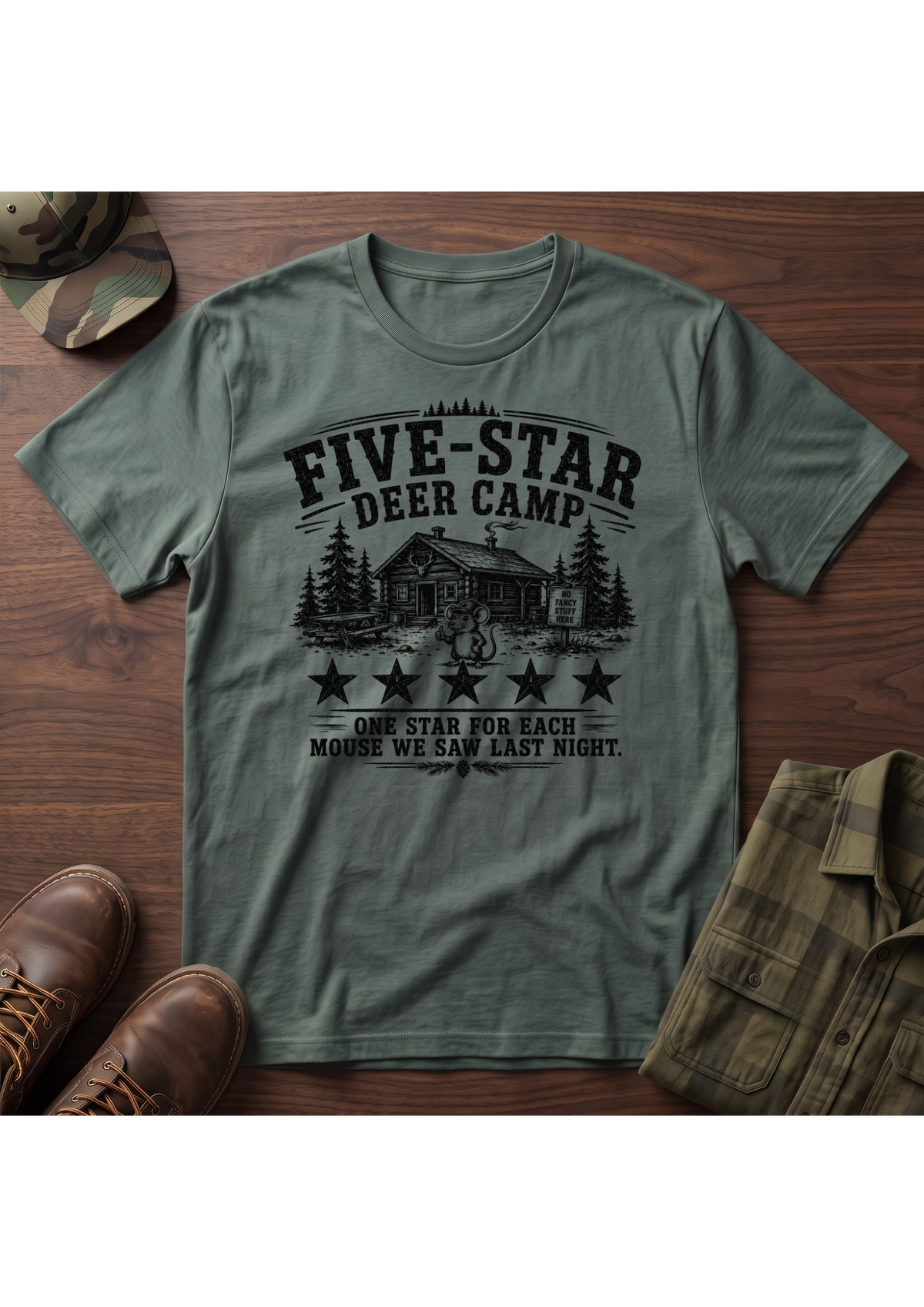 Deer Camp Rating T-SHIRT