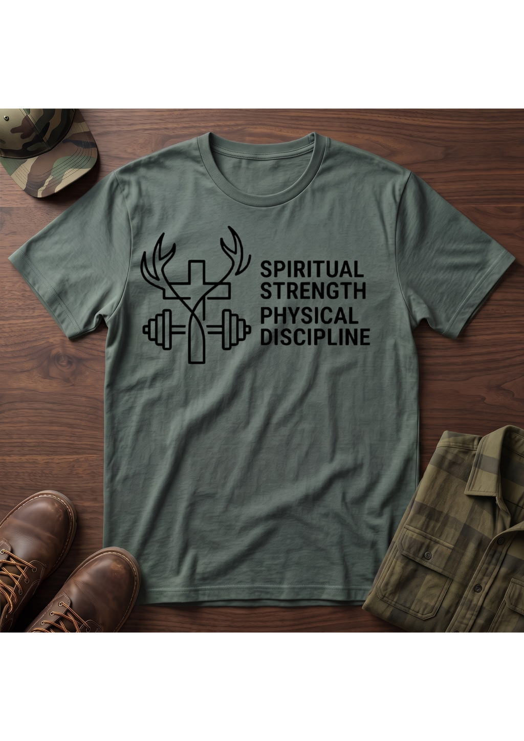 Spiritual Strength Discipline T-Shirt