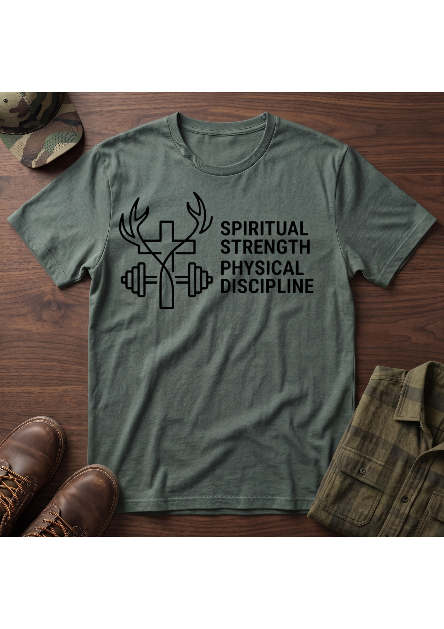 Spiritual Strength Discipline T-Shirt