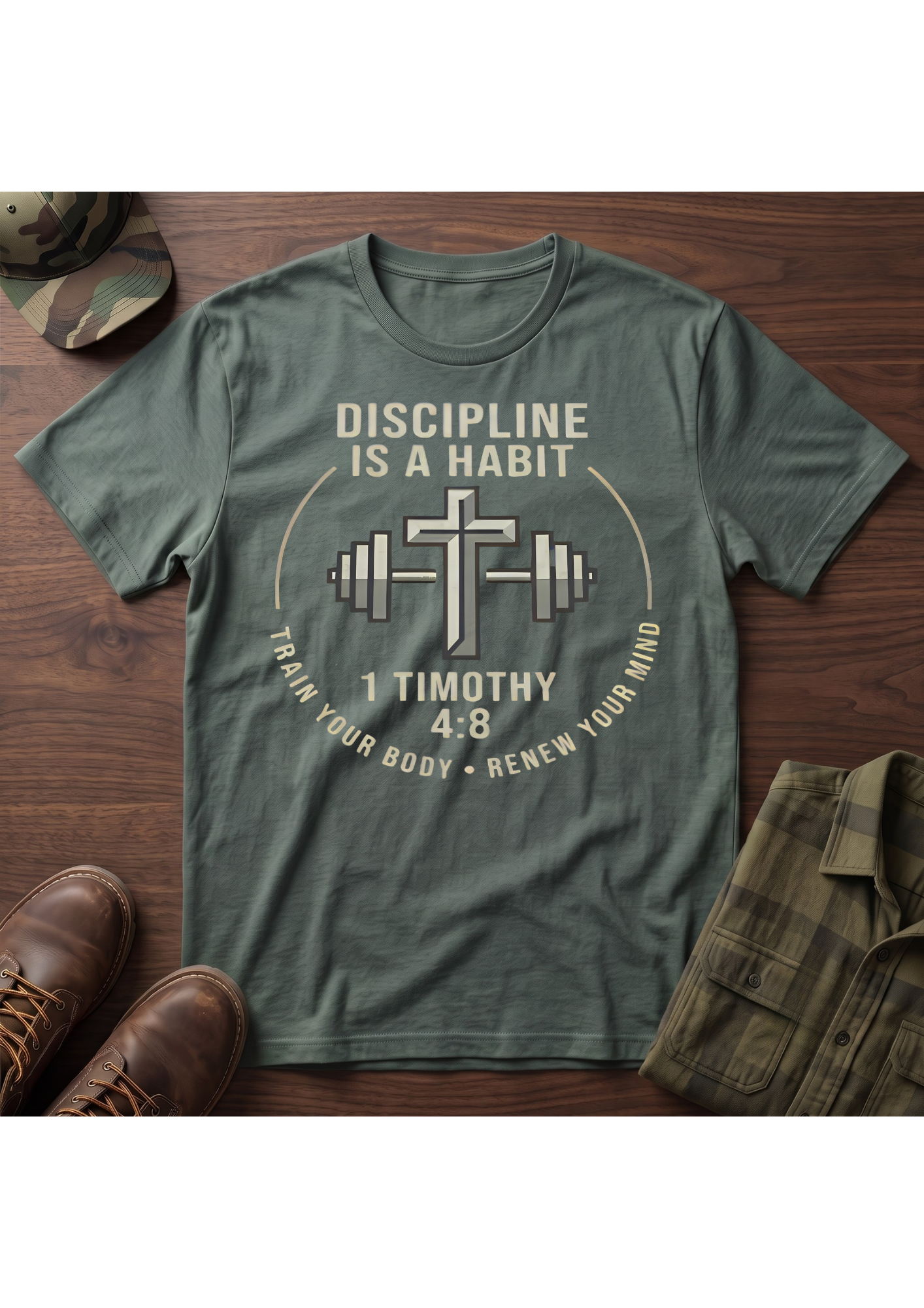 Faith Fitness Discipline T-Shirt