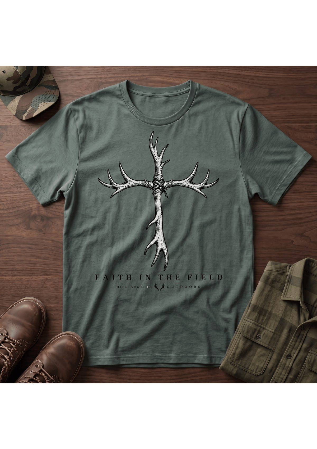 Antler Cross T-SHIRT