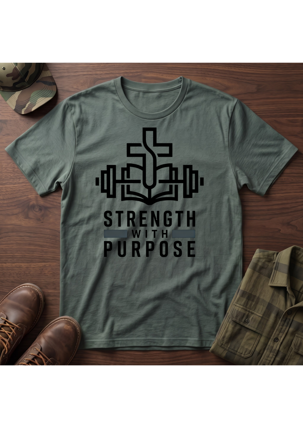 Strength Purpose Minimalist T-Shirt