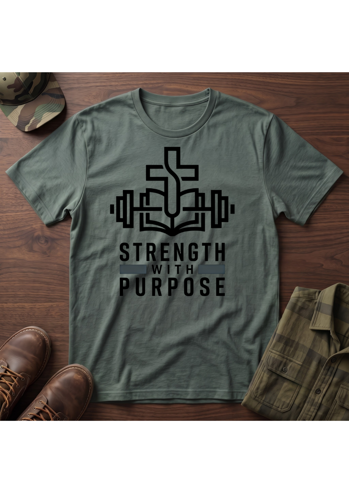 Strength Purpose Minimalist T-Shirt