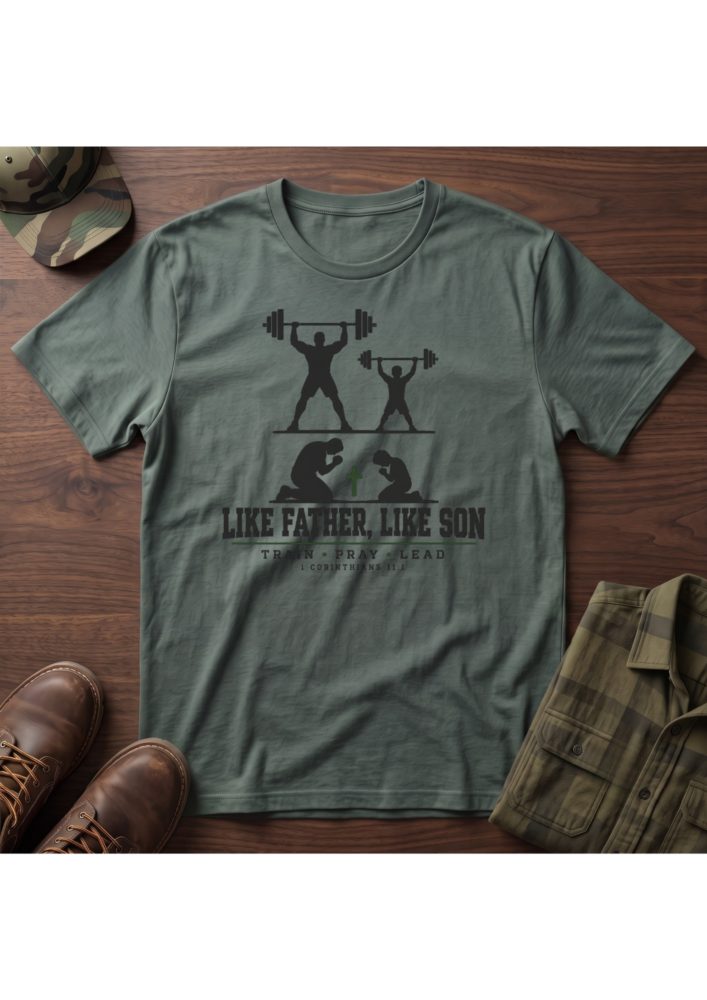 Father Son Lifter T-Shirt
