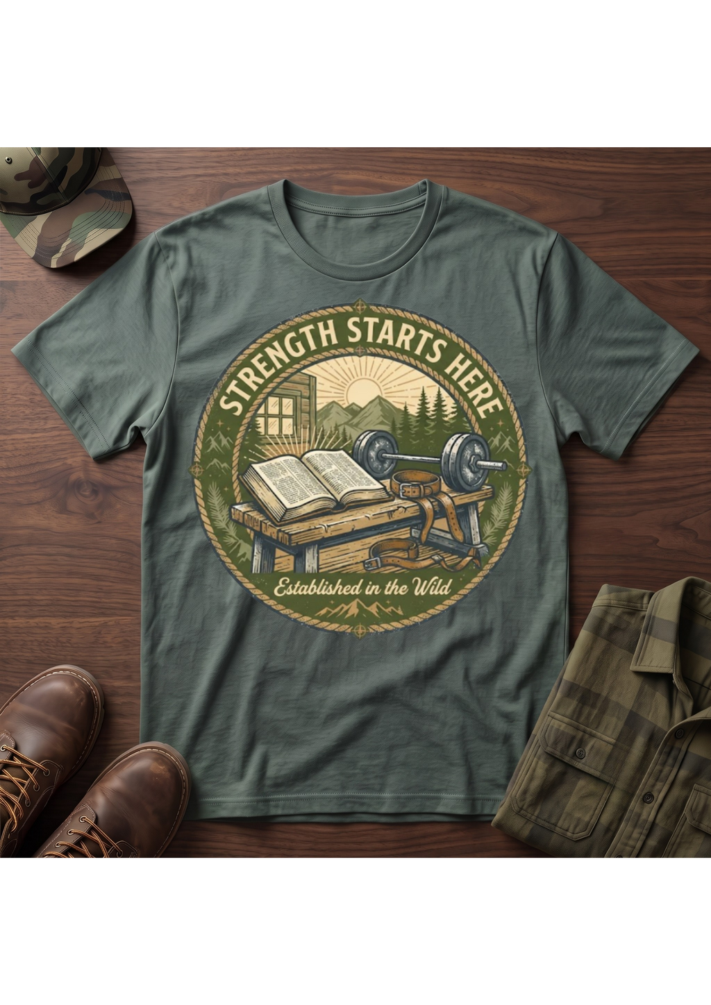 Strength Starts Here T-Shirt