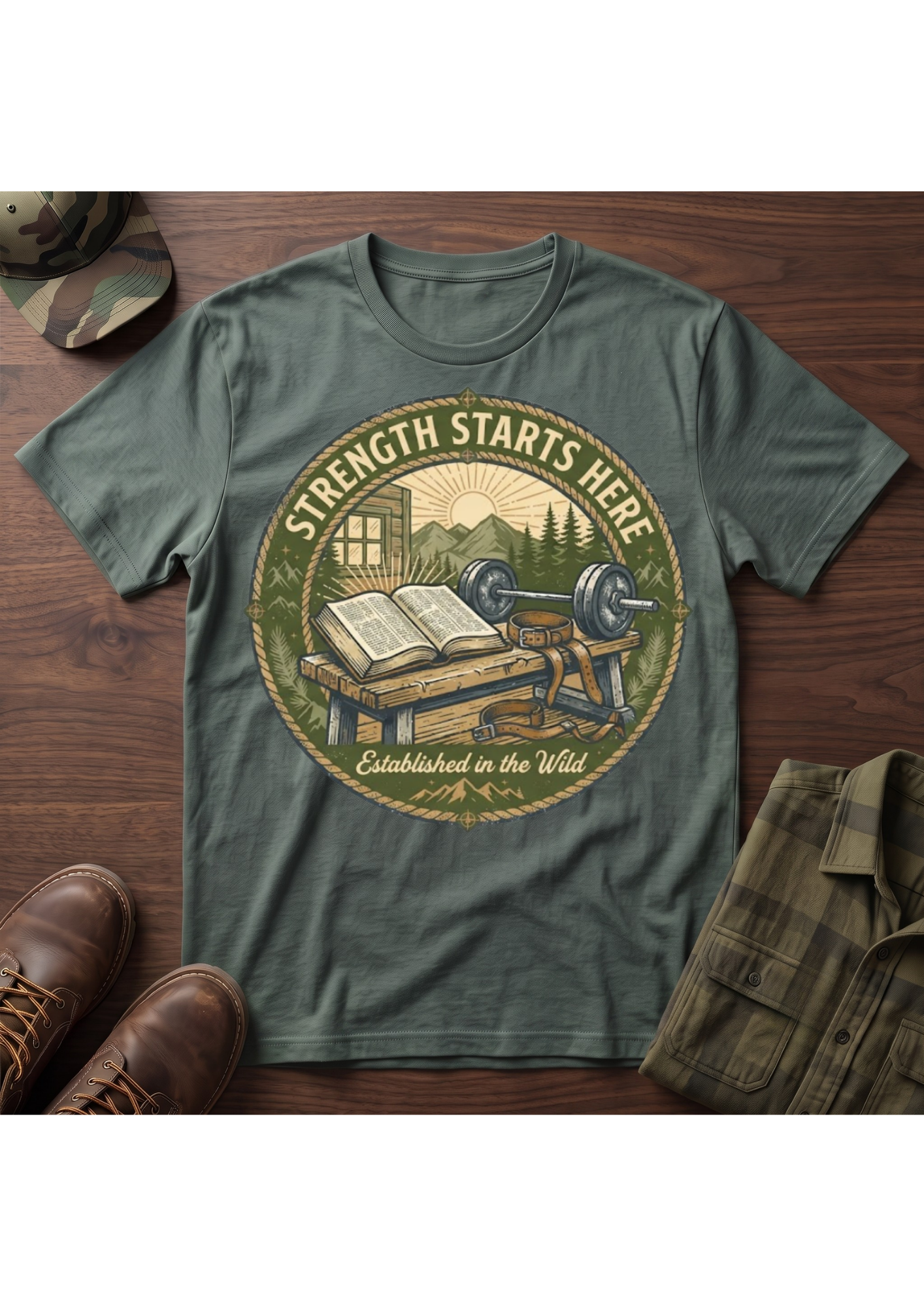 Strength Starts Here T-Shirt