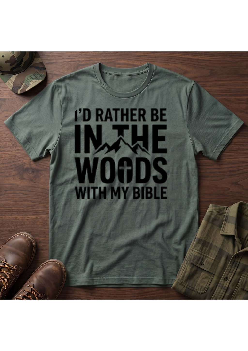Woods and Bible T-Shirt