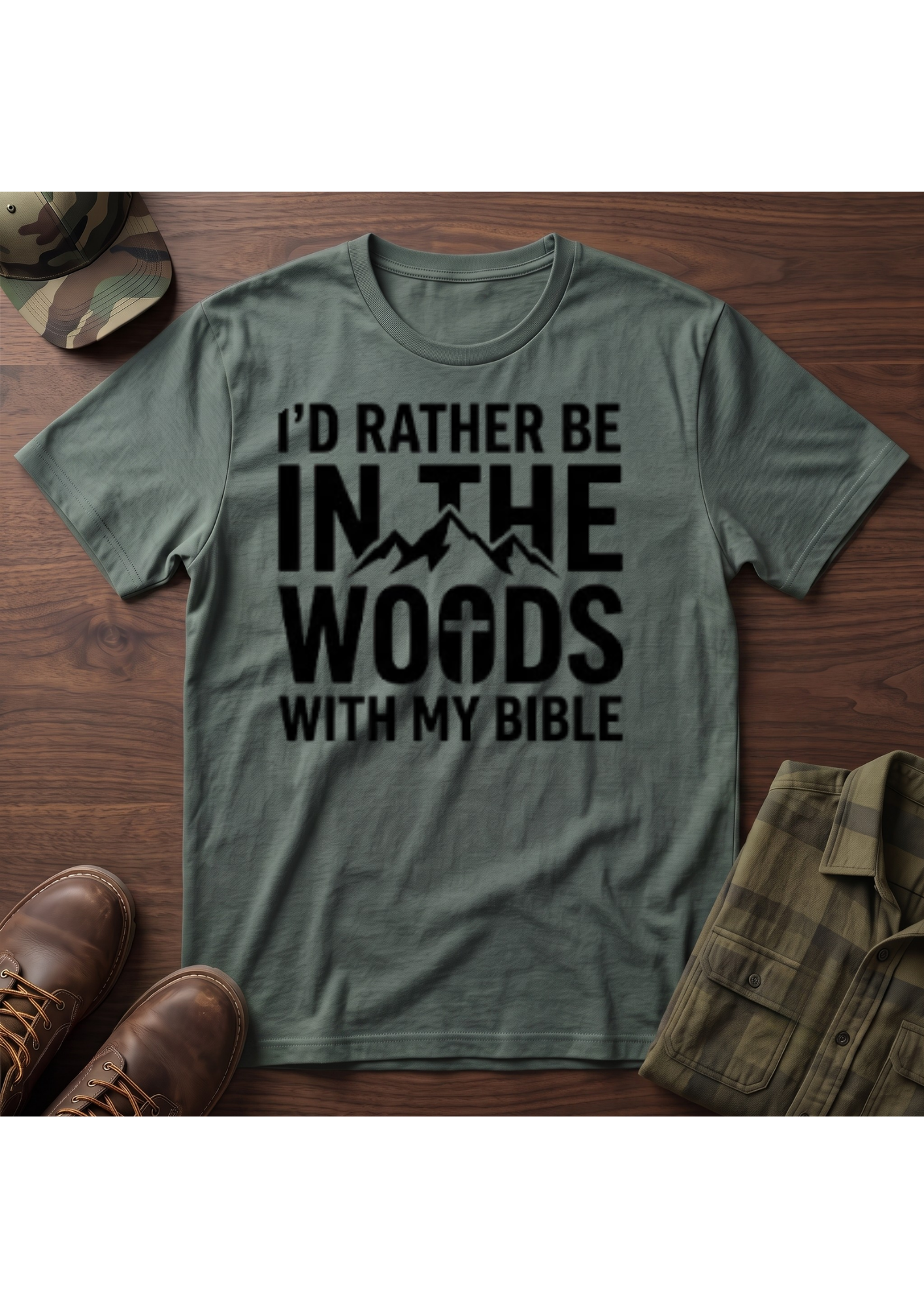 Woods and Bible T-Shirt