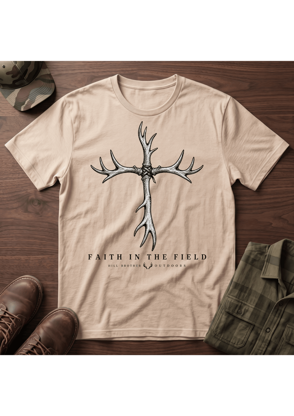 Antler Cross T-SHIRT