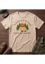 Woods, Coffee, Bible T-SHIRT