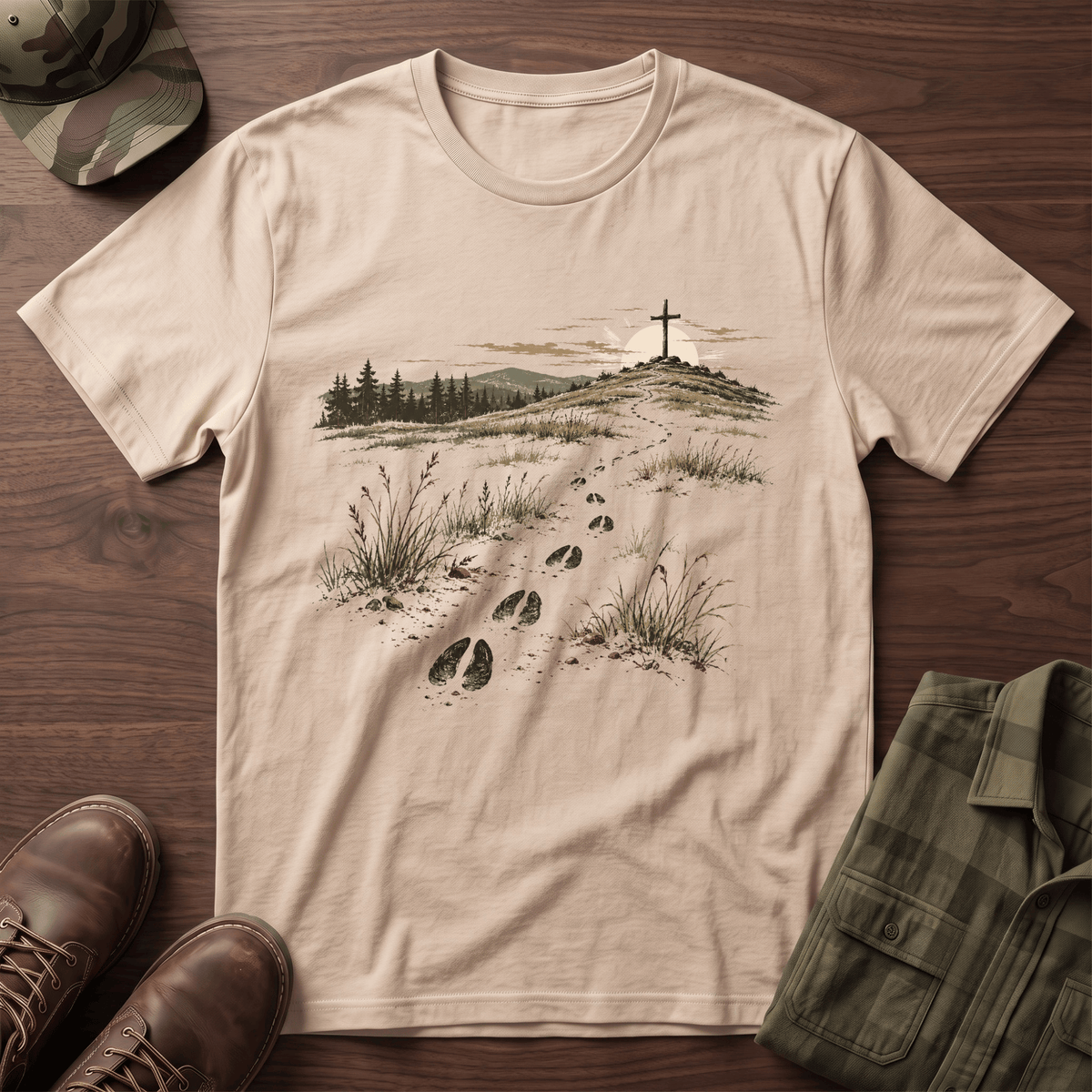 Deer Trail Cross T-Shirt