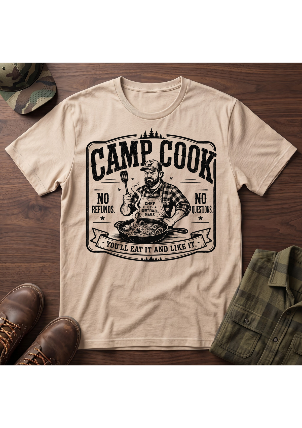 Camp Cook T-SHIRT