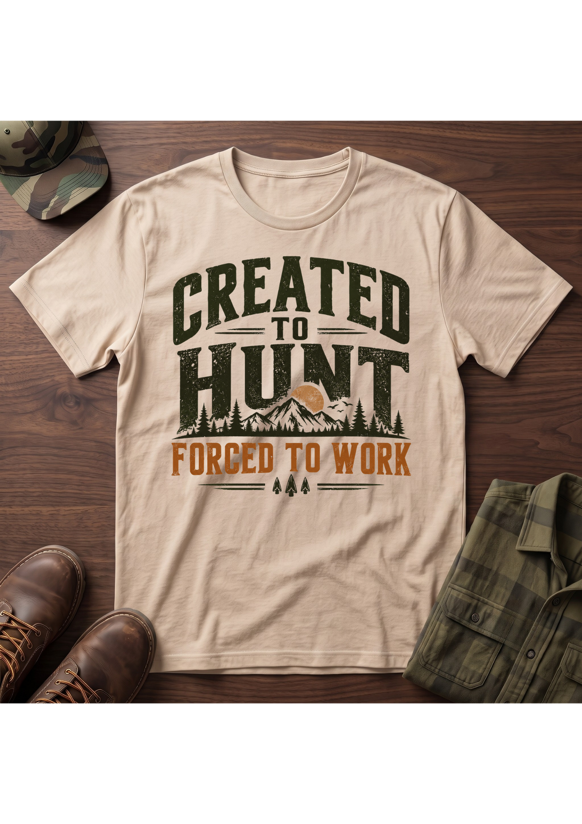 Hunting VS Work T-Shirt