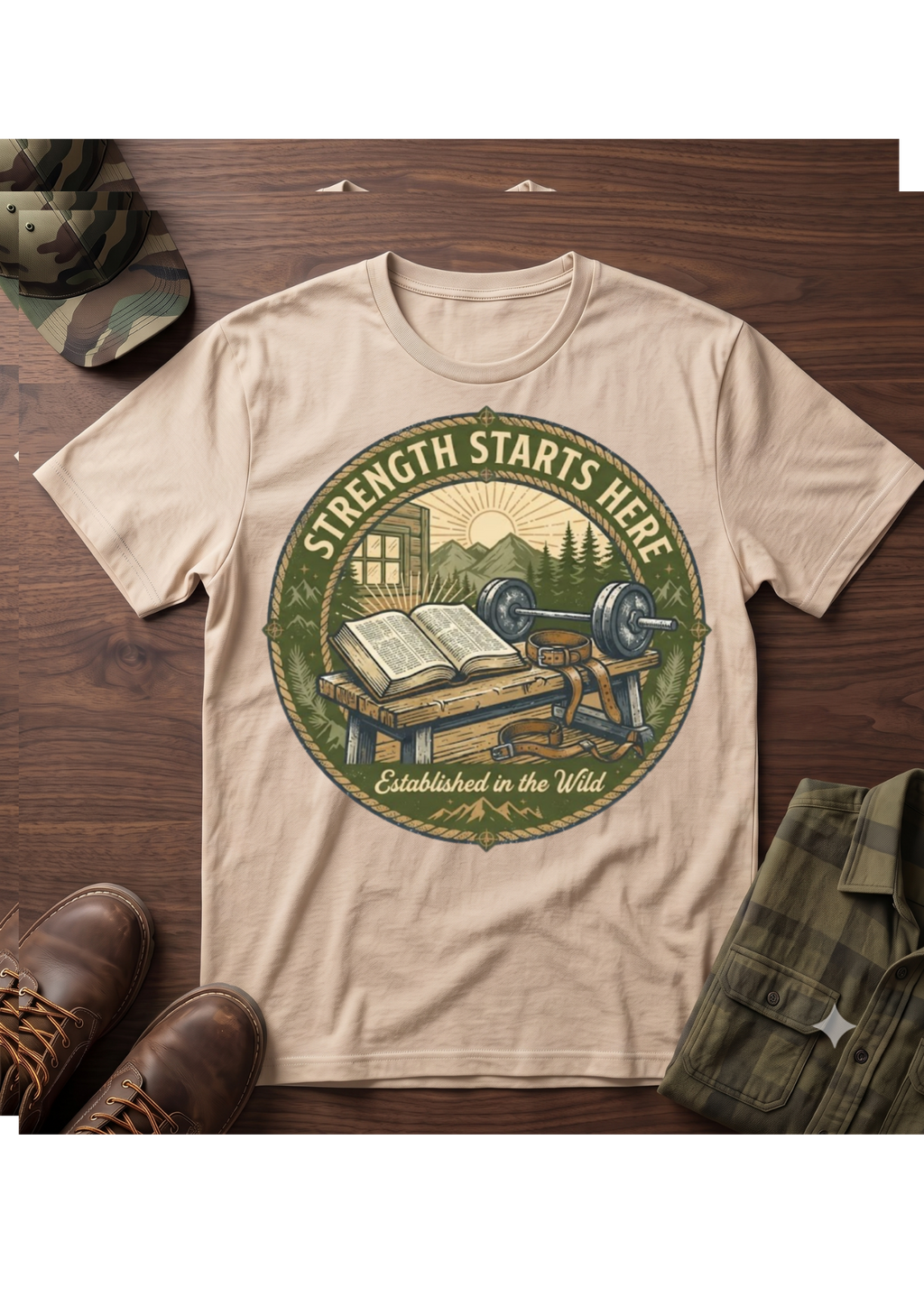 Strength Starts Here T-Shirt