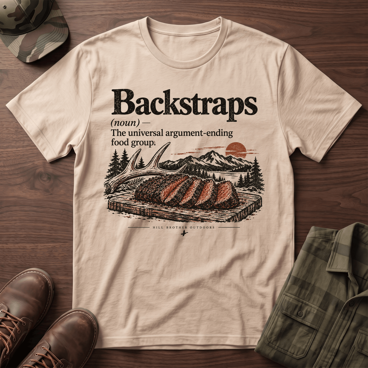 Backstraps Definition T-Shirt